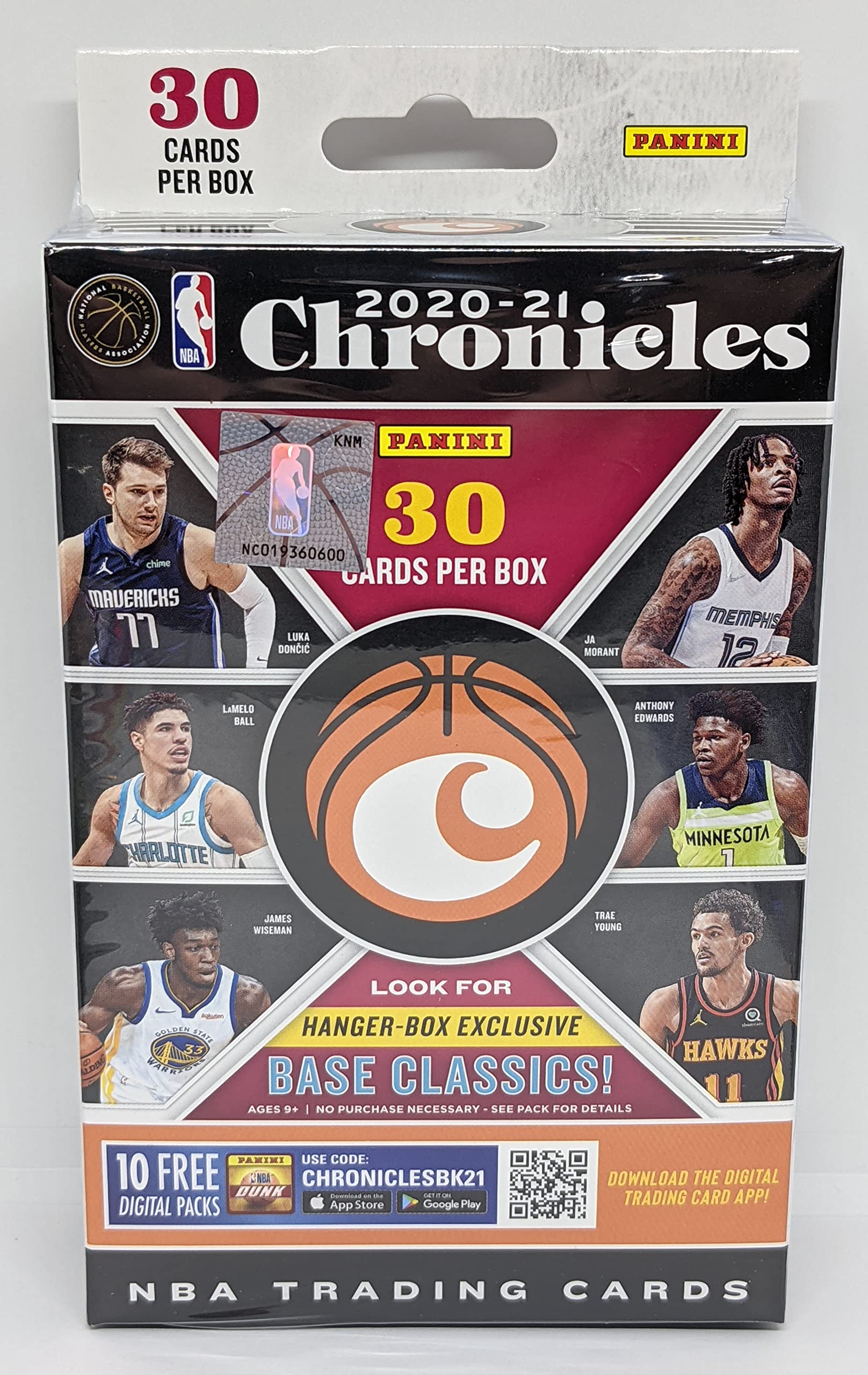 Amazon.com: 2020-21 Panini Chronicles NBA Basketball Hanger Box