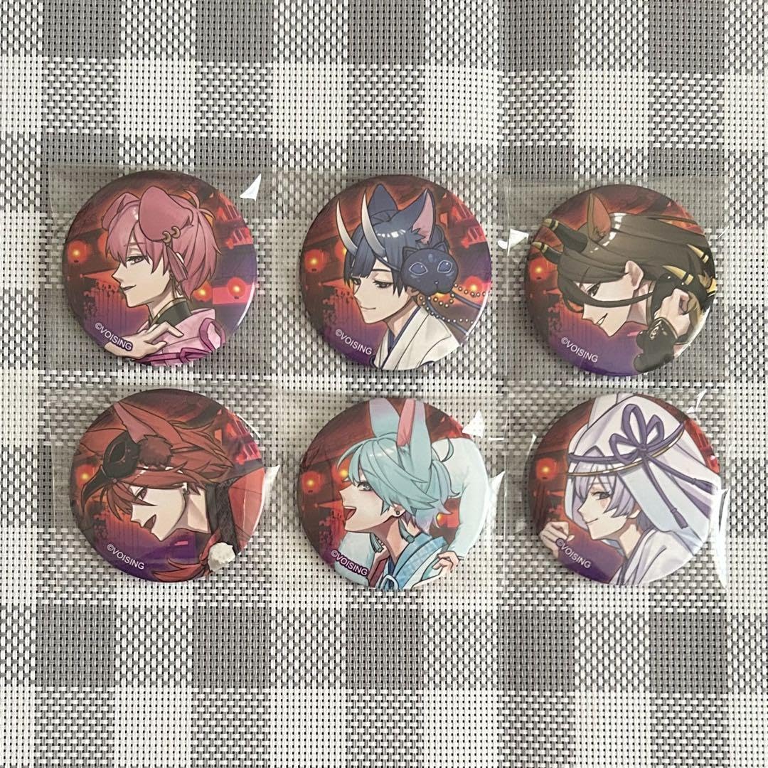 Amazon.co.jp: 限定いれいす 百鬼夜行 特典缶バ コンプ 6点セット