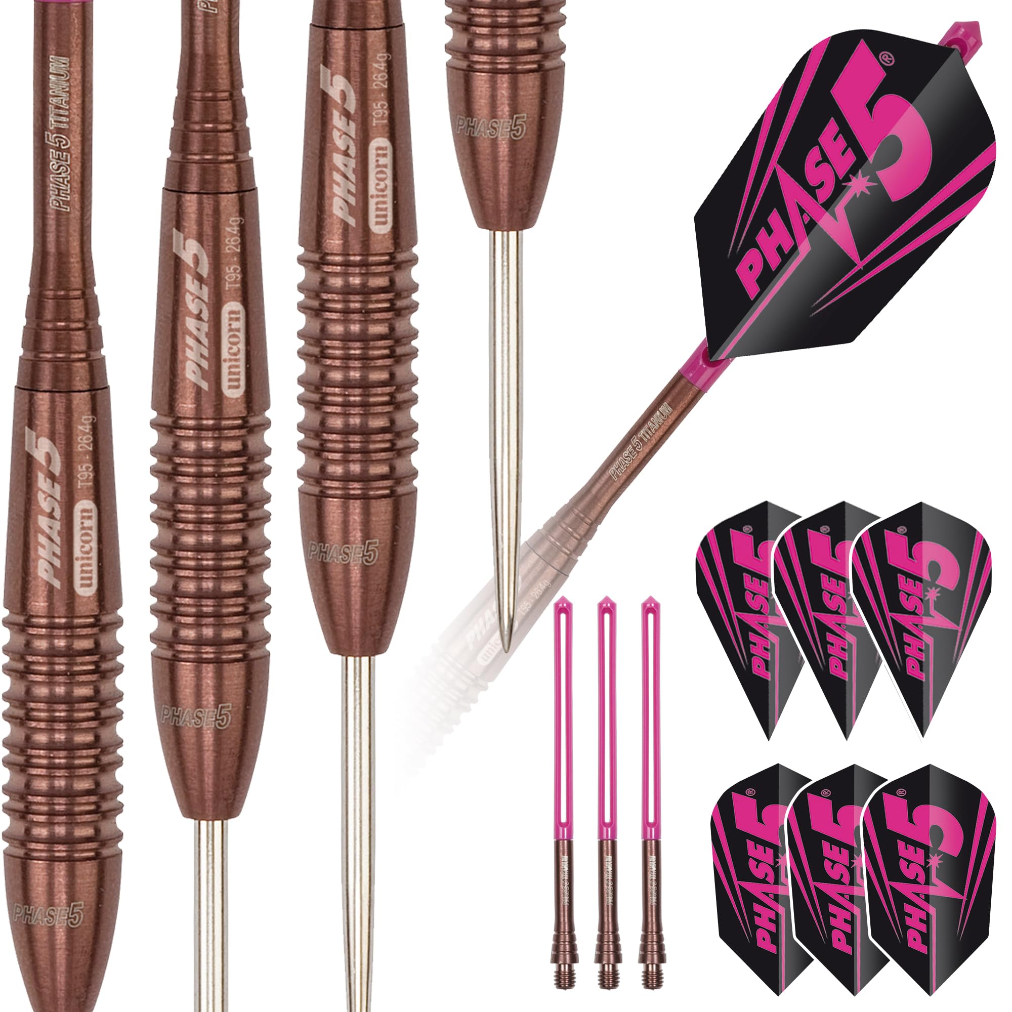 Unicorn Evolution Series Phase 5 Darts - Red, 26 g: Buy Online at
