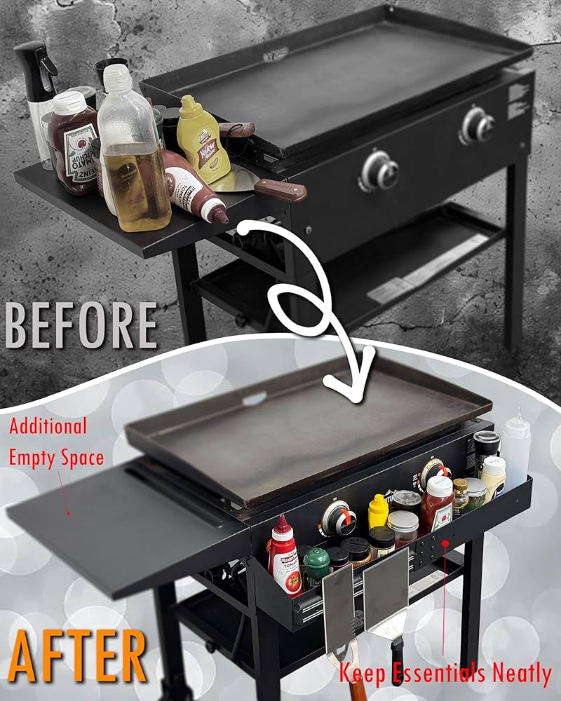 Amazon.com: Front Griddle Caddy for Blackstone 36 Inch with One