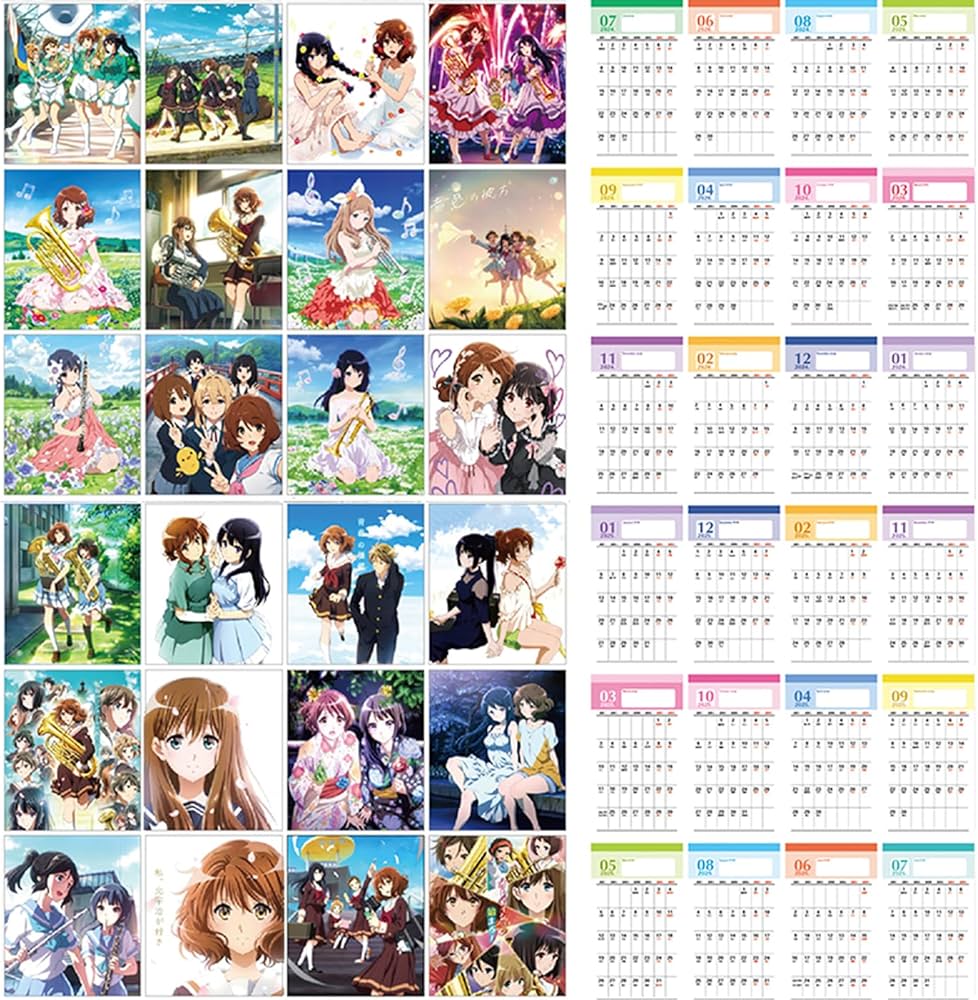 Amazon | 響け！ユーフォニアム 卓上カレンダー 2026-2027 年版 月間