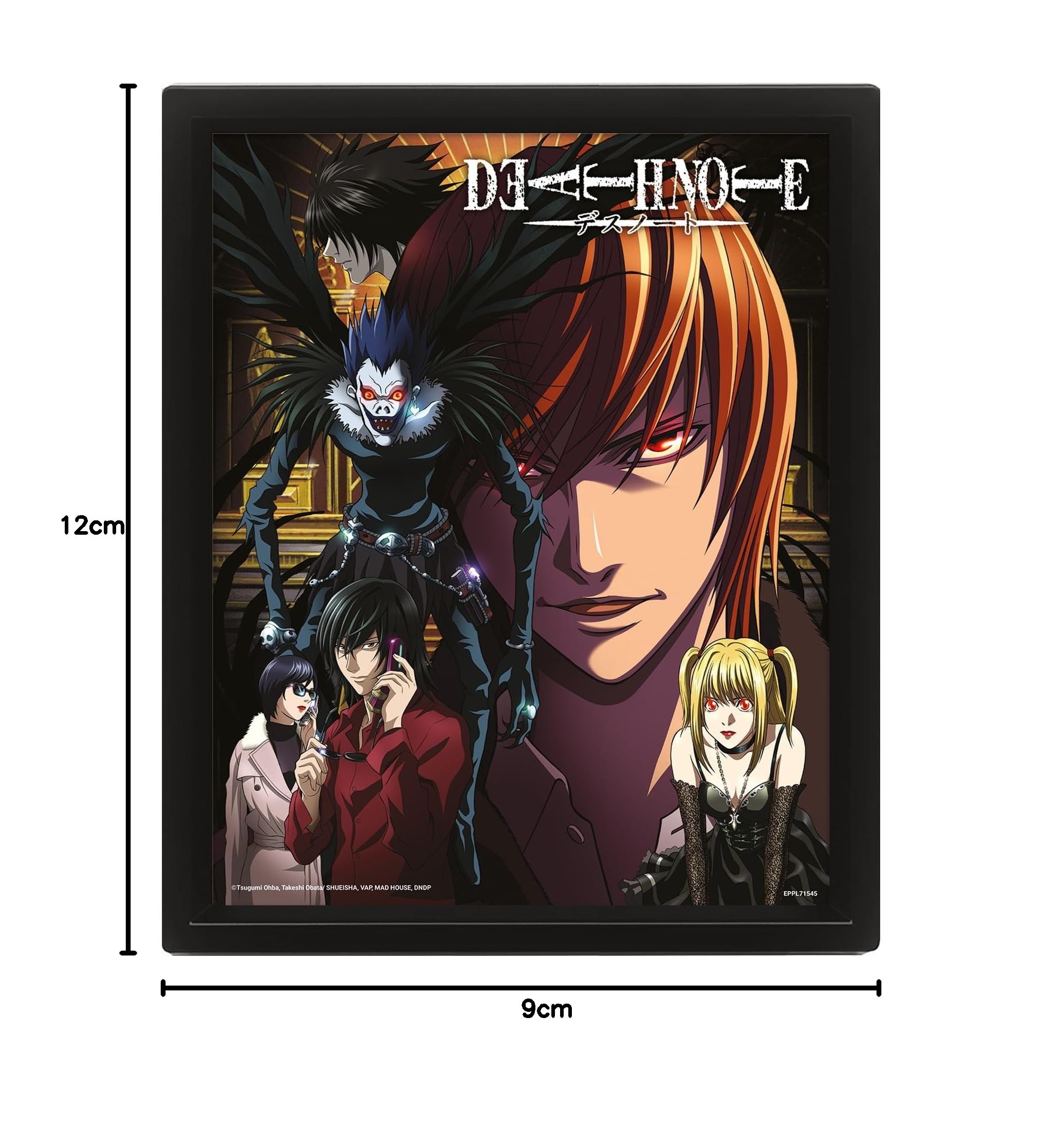 Amazon.co.jp: Pyramid International デスノート ポスター 3D