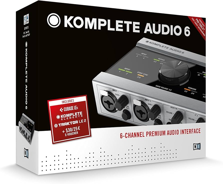 Amazon.com: Native Instruments Komplete Audio 6 USB Audio