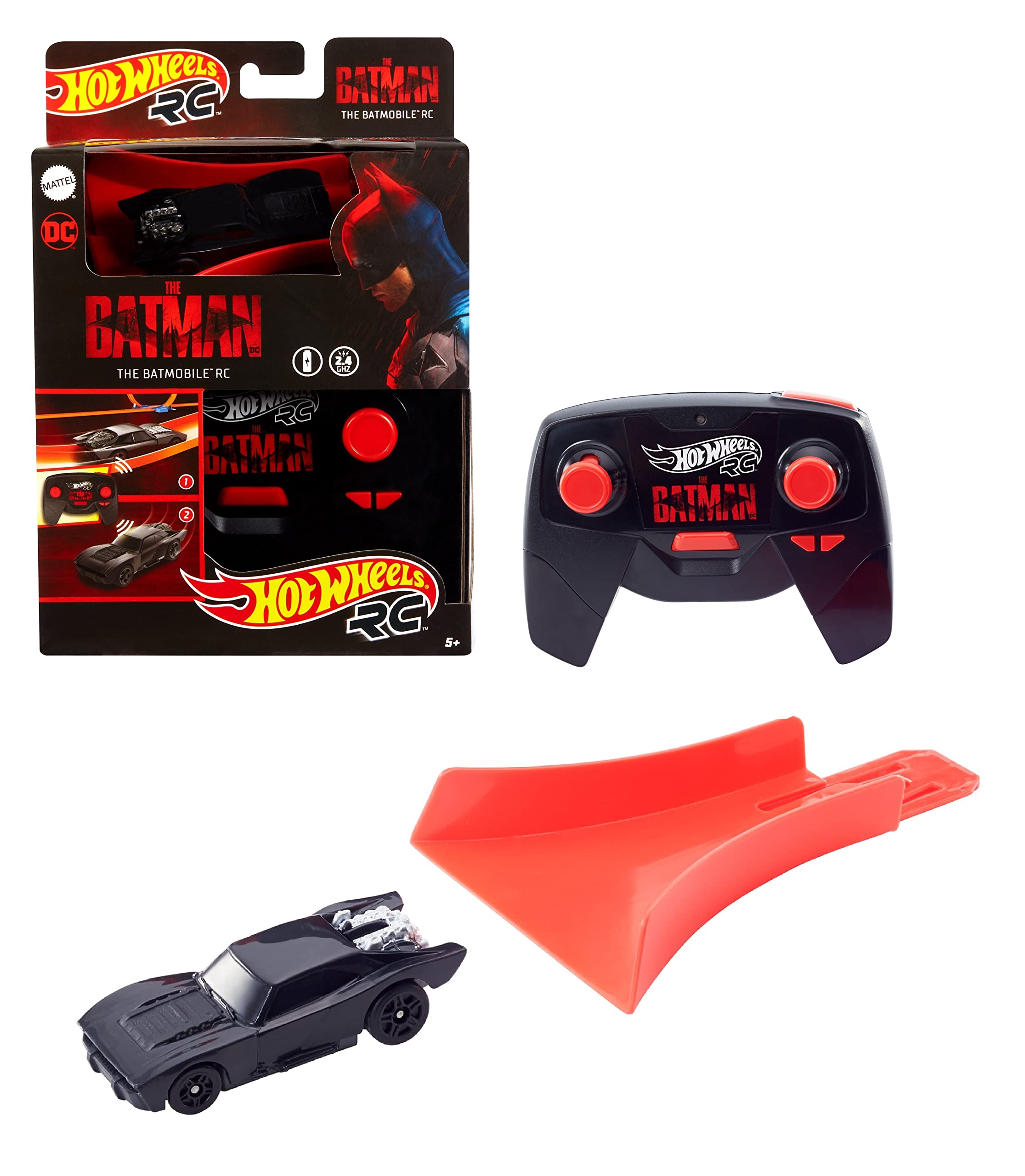 Amazon.co.jp: ホットウィール(Hot Wheels) 1:64 RC - バットモービル