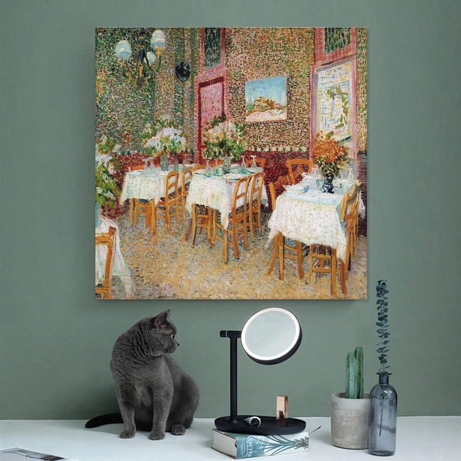 Amazon.co.jp: フィンセント・ファン・ゴッホ『レストランの内部