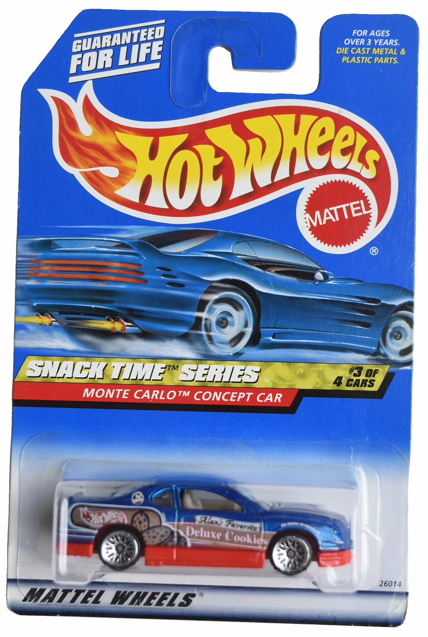 Amazon.com: Hot Wheels Monte Carlo Concept Car, Snack Time Series