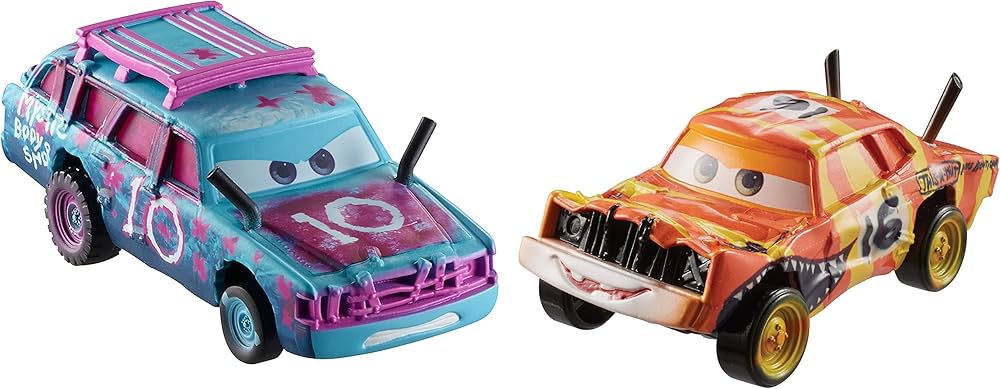 Disney/Pixar Cars 3 Blind Spot & Pushover Vehicle, 2 Pack : Amazon