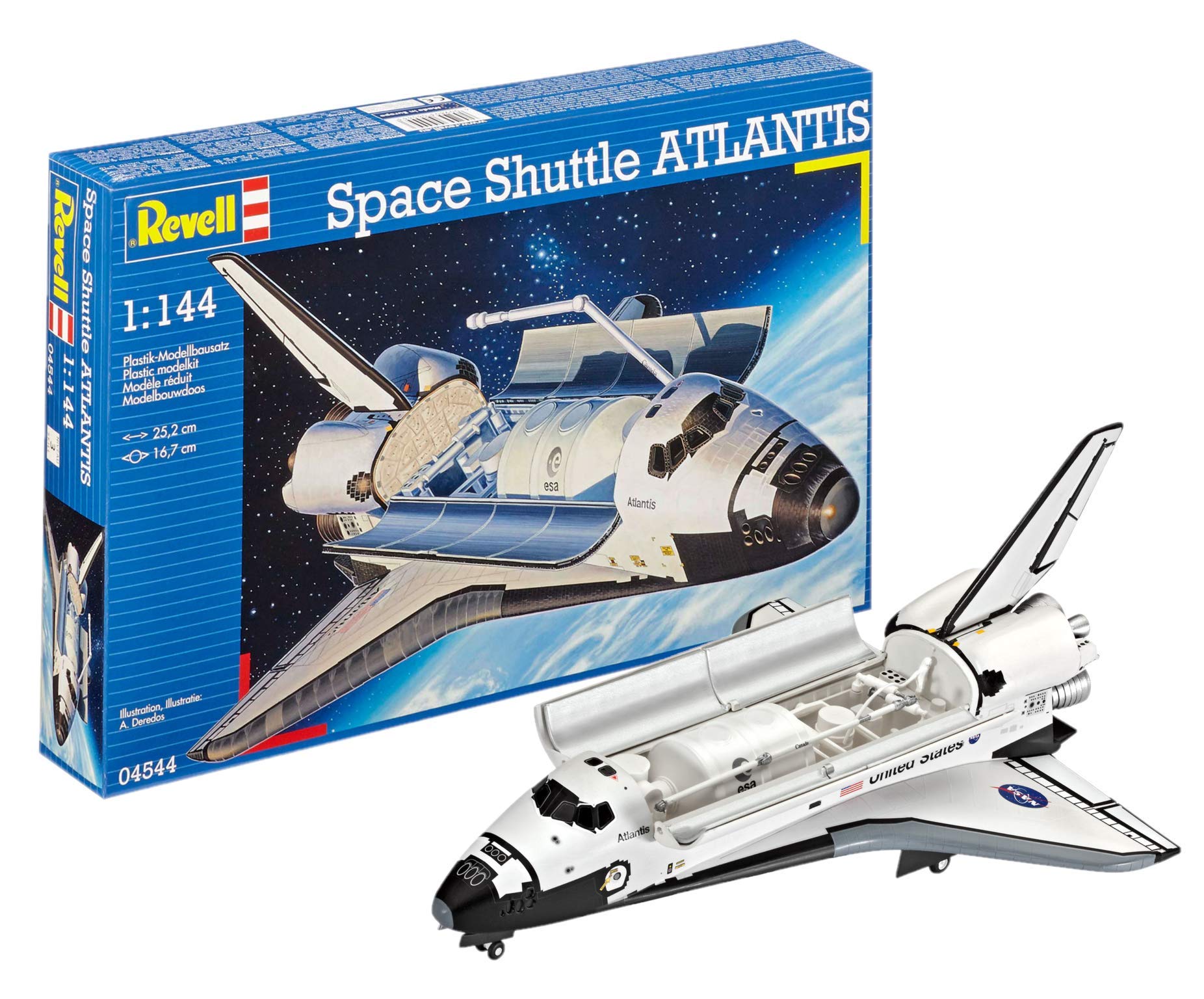 Amazon | ドイツレベル(Revell) 1/144 スペースシャトル