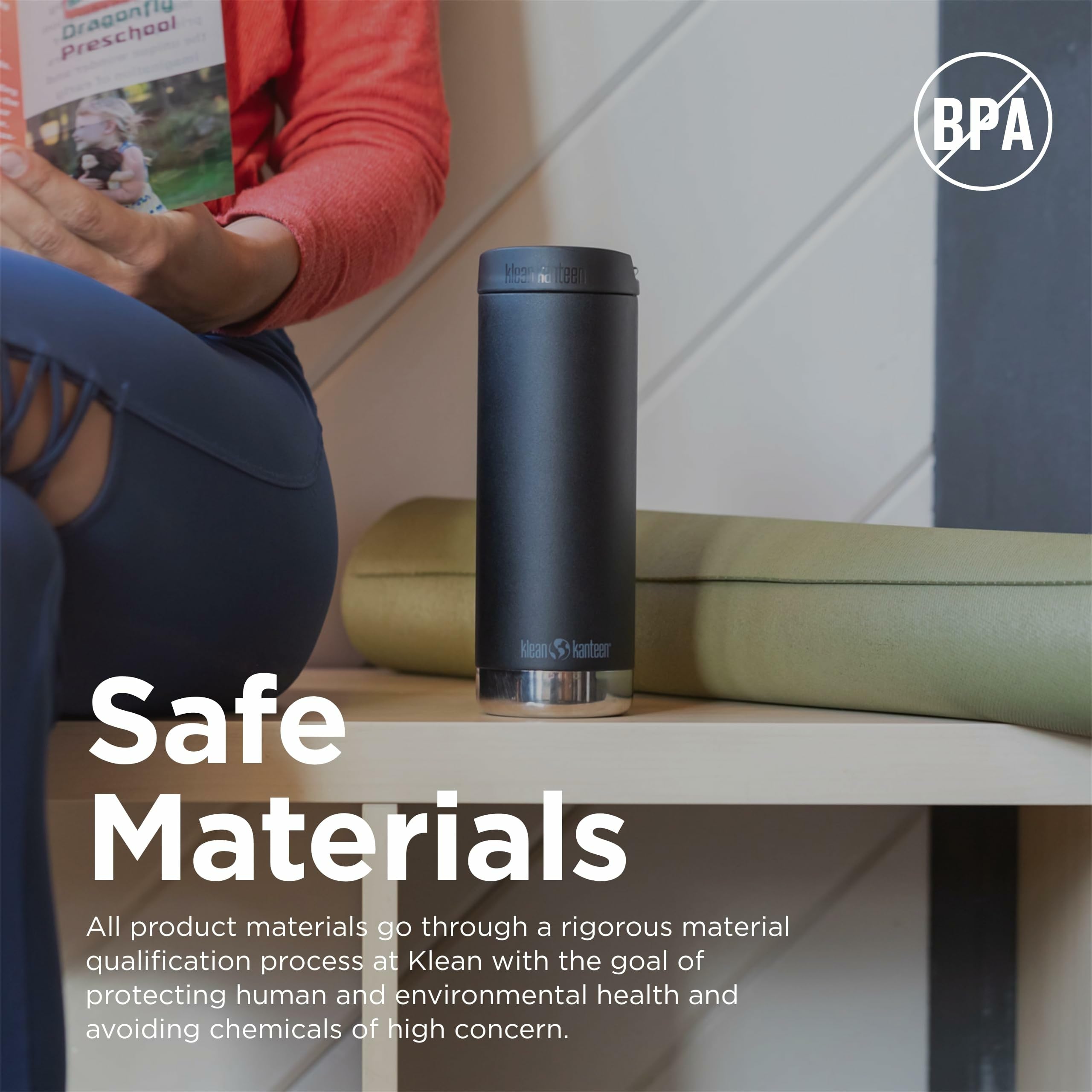 Amazon.com: Klean Kanteen TKWide Insulated Coffee Tumbler with