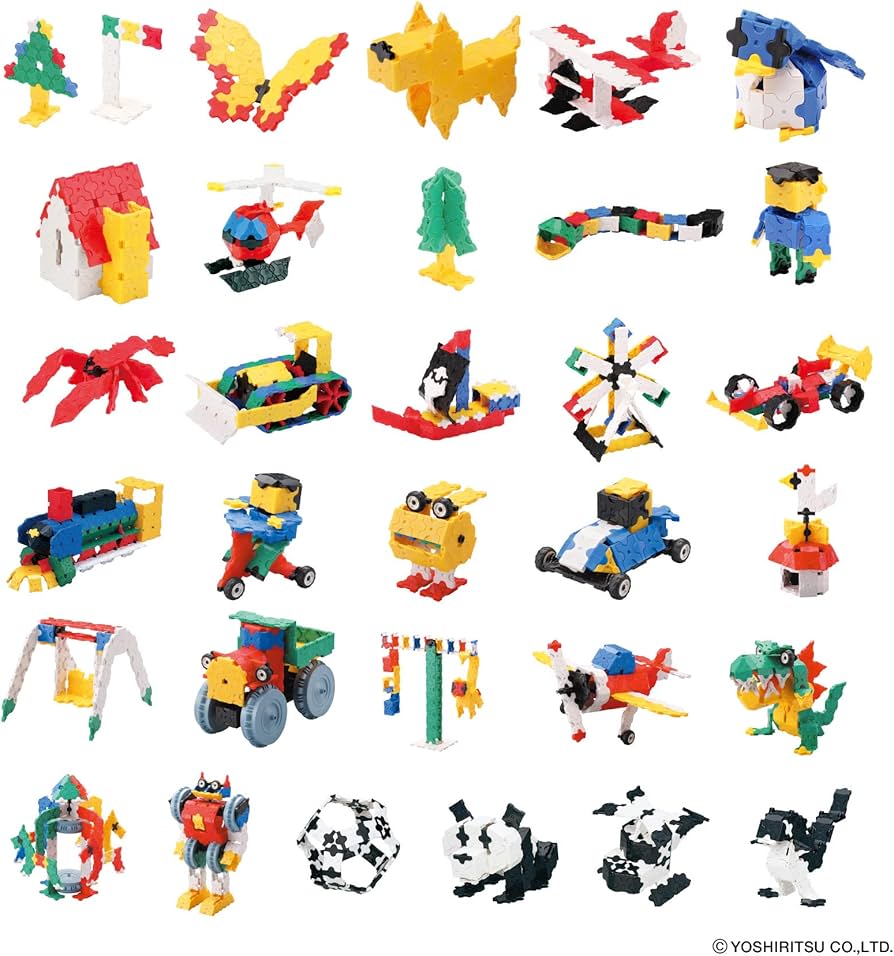 Amazon.co.jp: LaQ Basic 2400 Colors Model Building Kit : Toys & Games