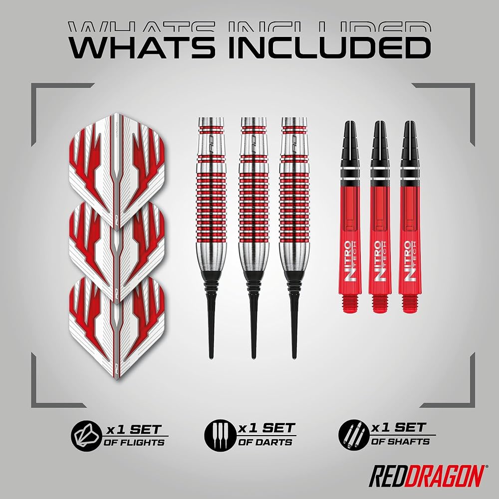 Amazon.co.jp: RED DRAGON Reflex 20g バレル、22g フルウェイト