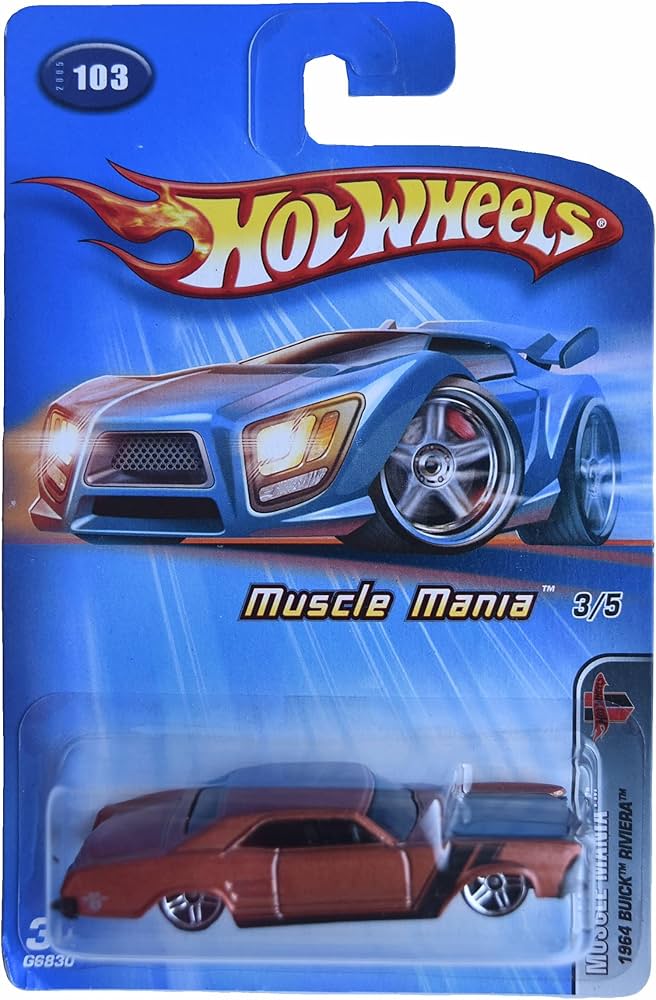 Amazon.com: Hot Wheels 1964 Buick Riviera : Arts, Crafts & Sewing