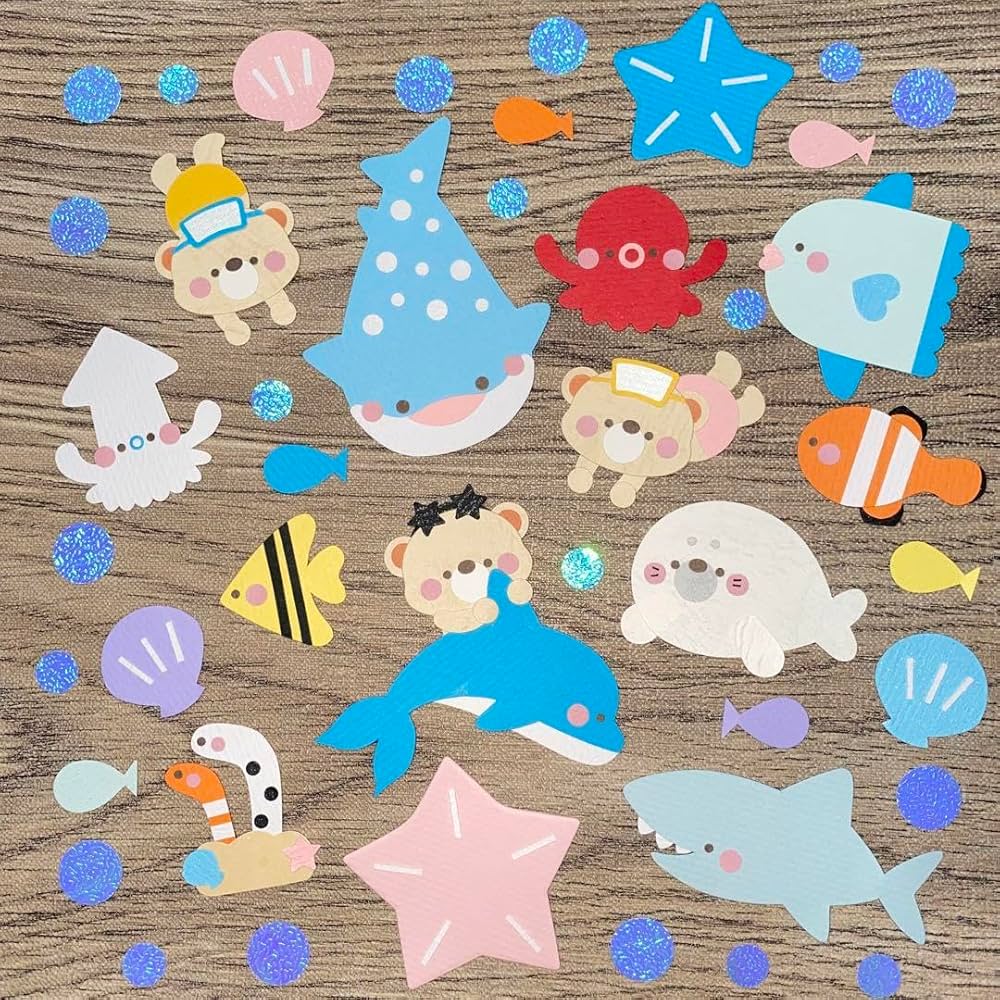 Amazon.co.jp: #140 クラフトパンチ ペーパークラフト くま 海の生き物