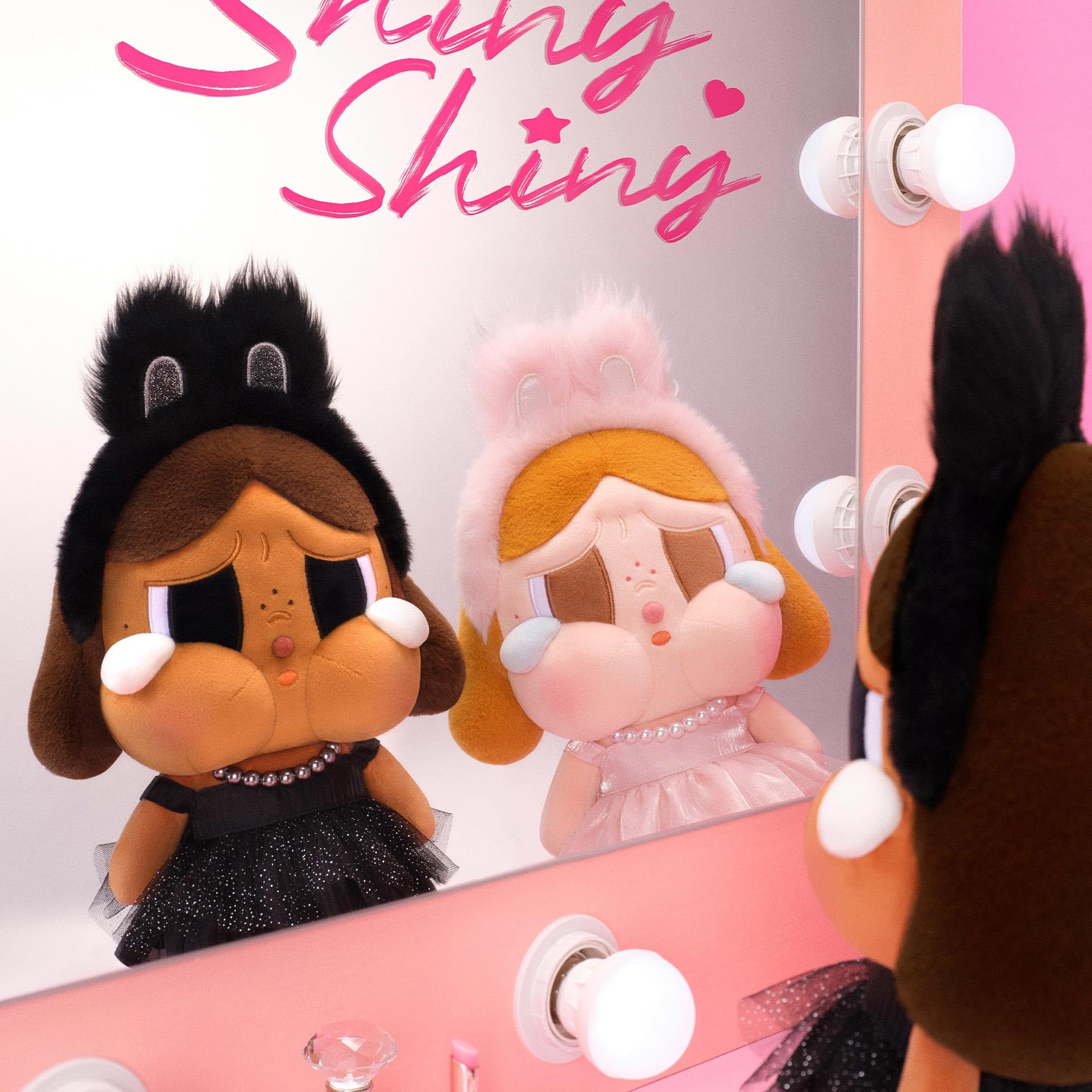 Amazon.co.jp: POP MART CRYBABY SHINY SHINY シリーズ ぬいぐるみ