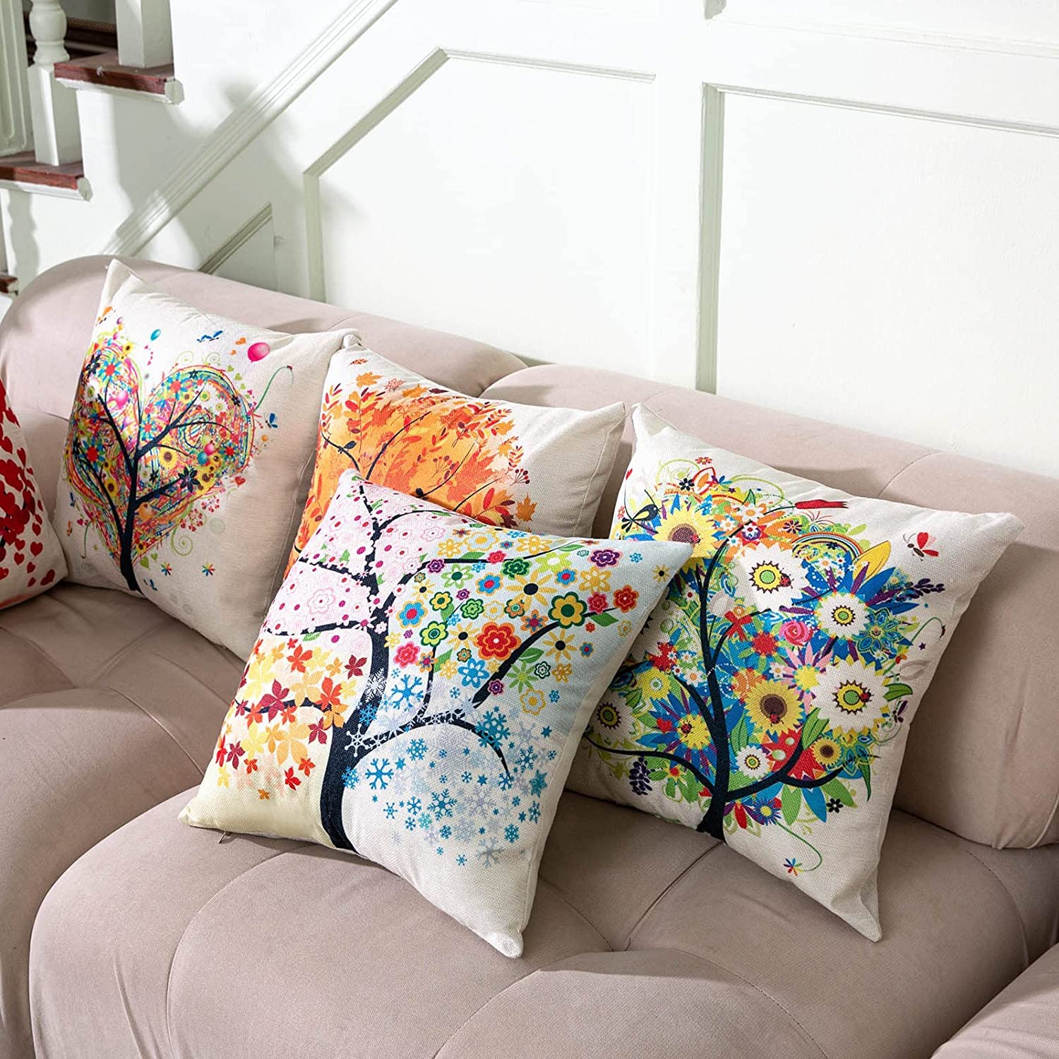 Amazon.co.jp: クッションカバー 80x80cm モロッコ風 クッション