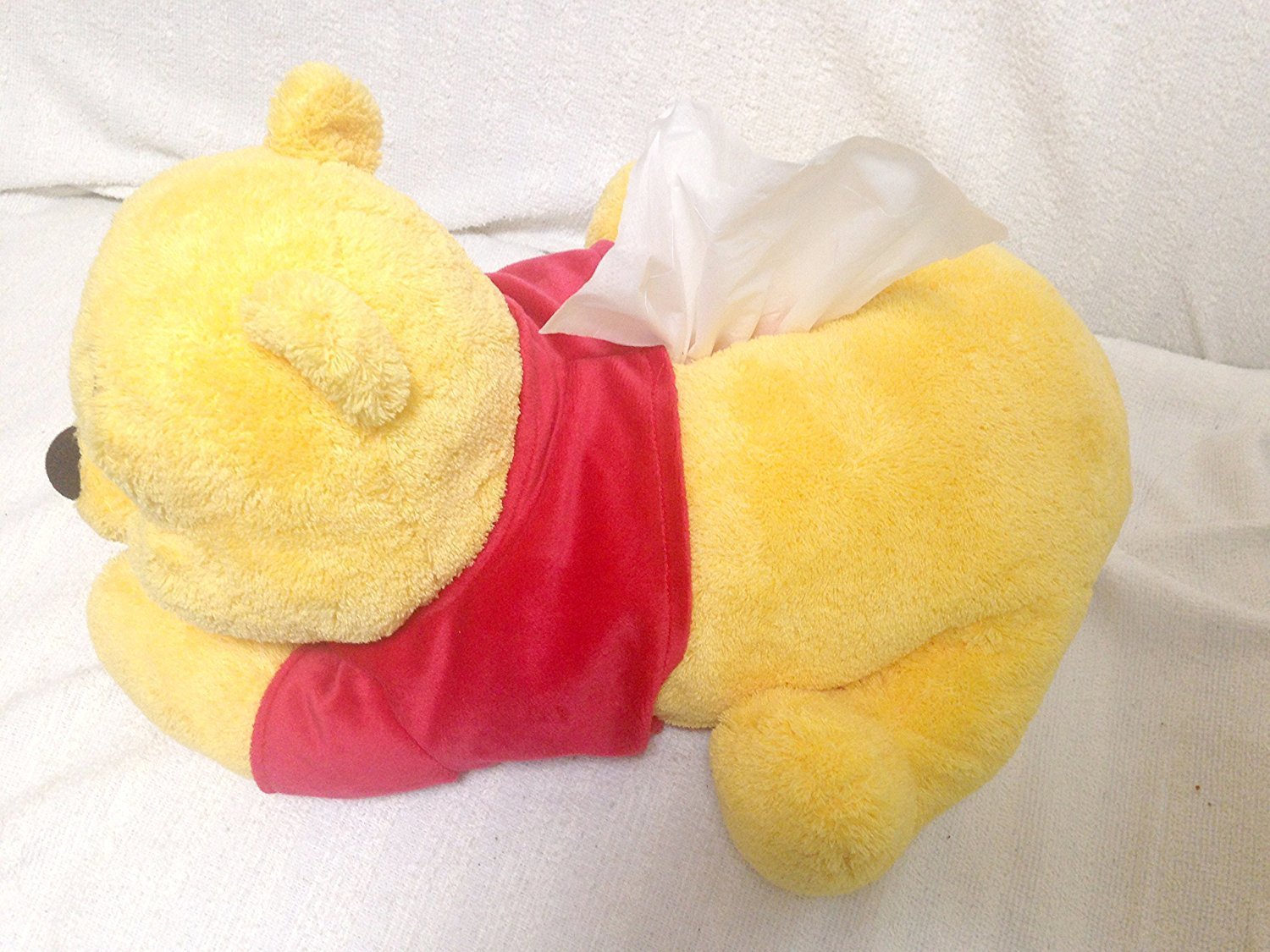 Amazon.co.jp: ティッシュボックスカバー ふわふわ寝そべり ( プーさん