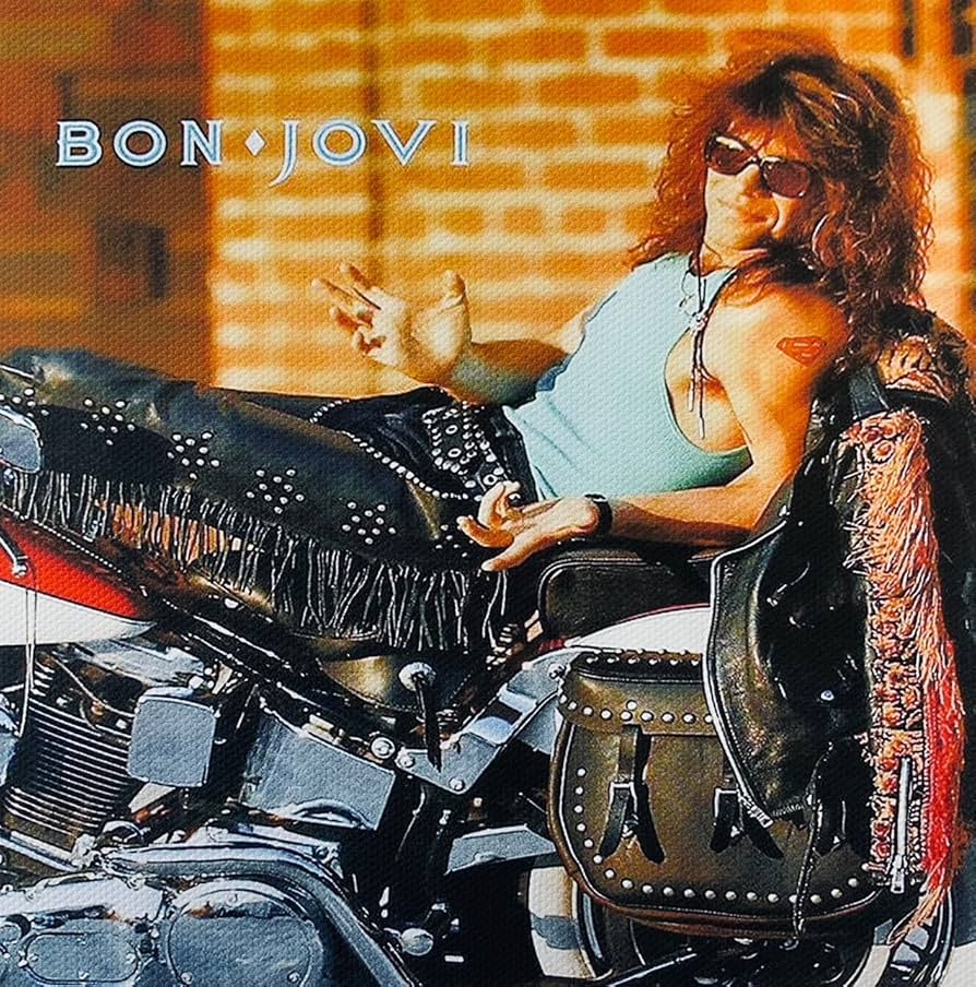 Amazon.co.jp: ハーレー ボンジョビ ポスター キャンバス ヴィンテージ