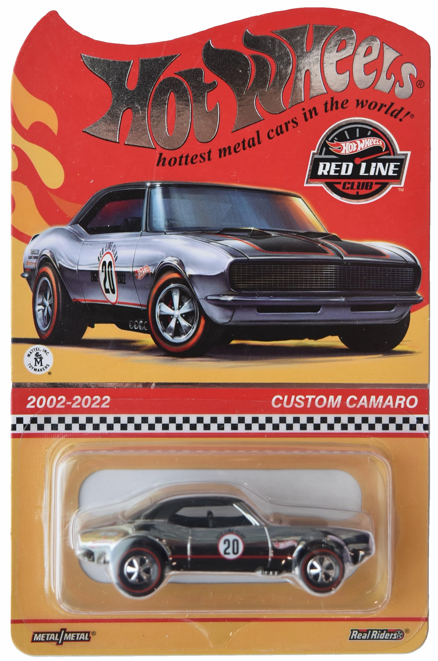 Amazon.com: Hot Wheels Custom Camaro, RLC Exclusive : Toys & Games