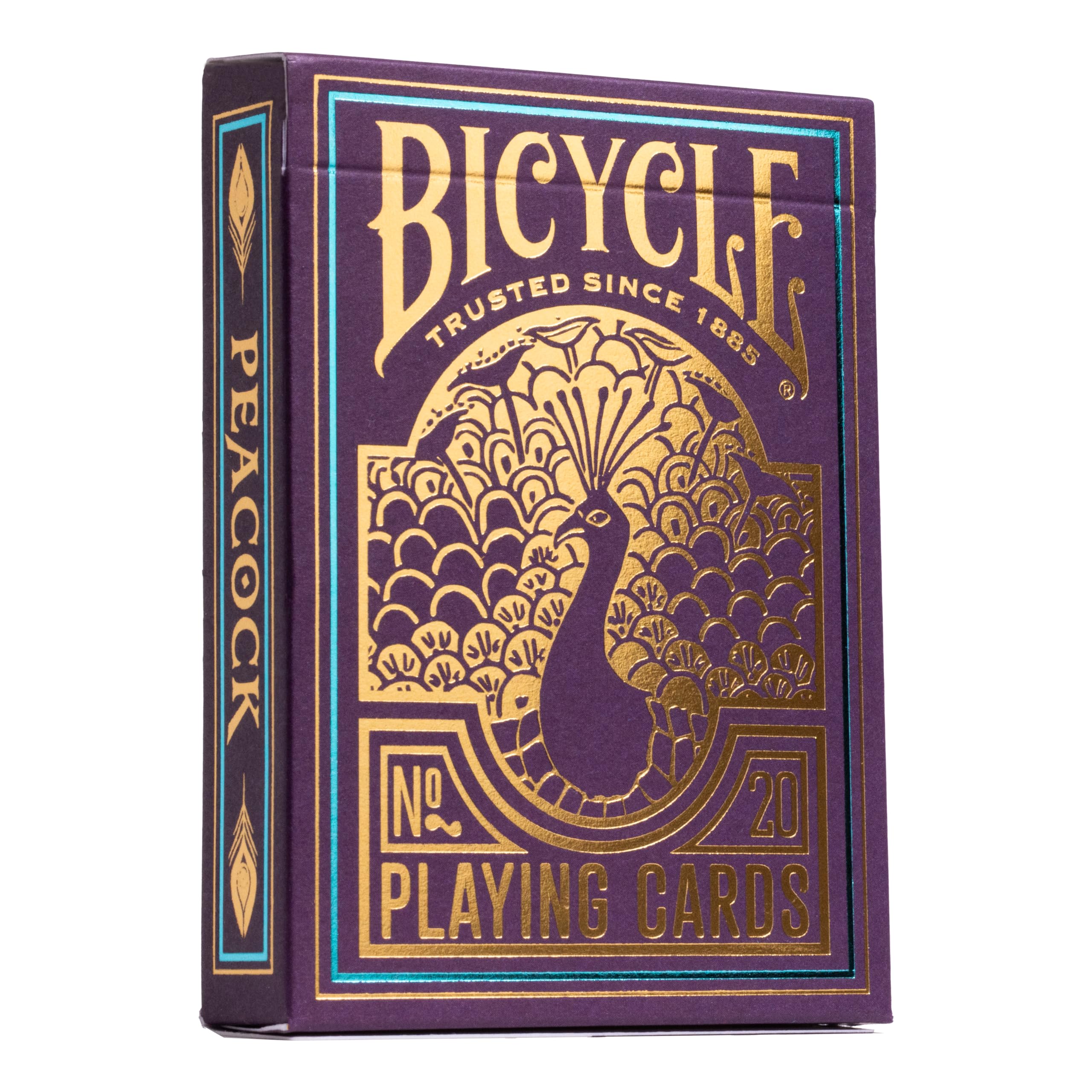 Amazon.co.jp: Bicycle Purple Peacock: No. 20 Playing cards : おもちゃ