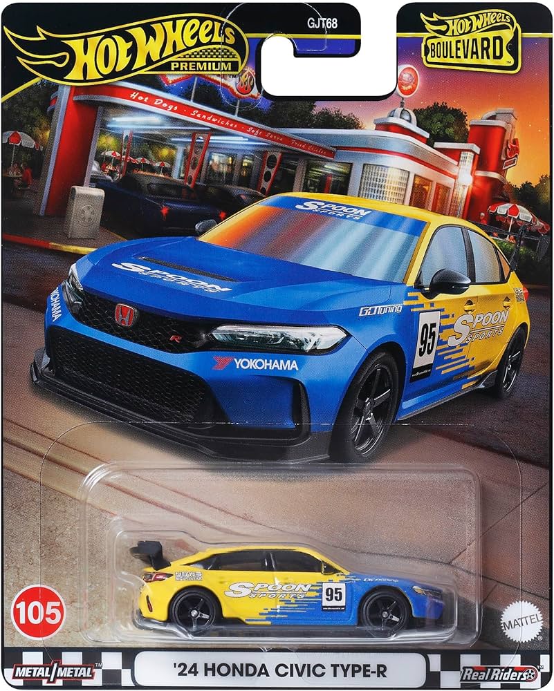Amazon.co.jp: Hot Wheels HRT61 Boulevard '24 Honda Civic Type-R