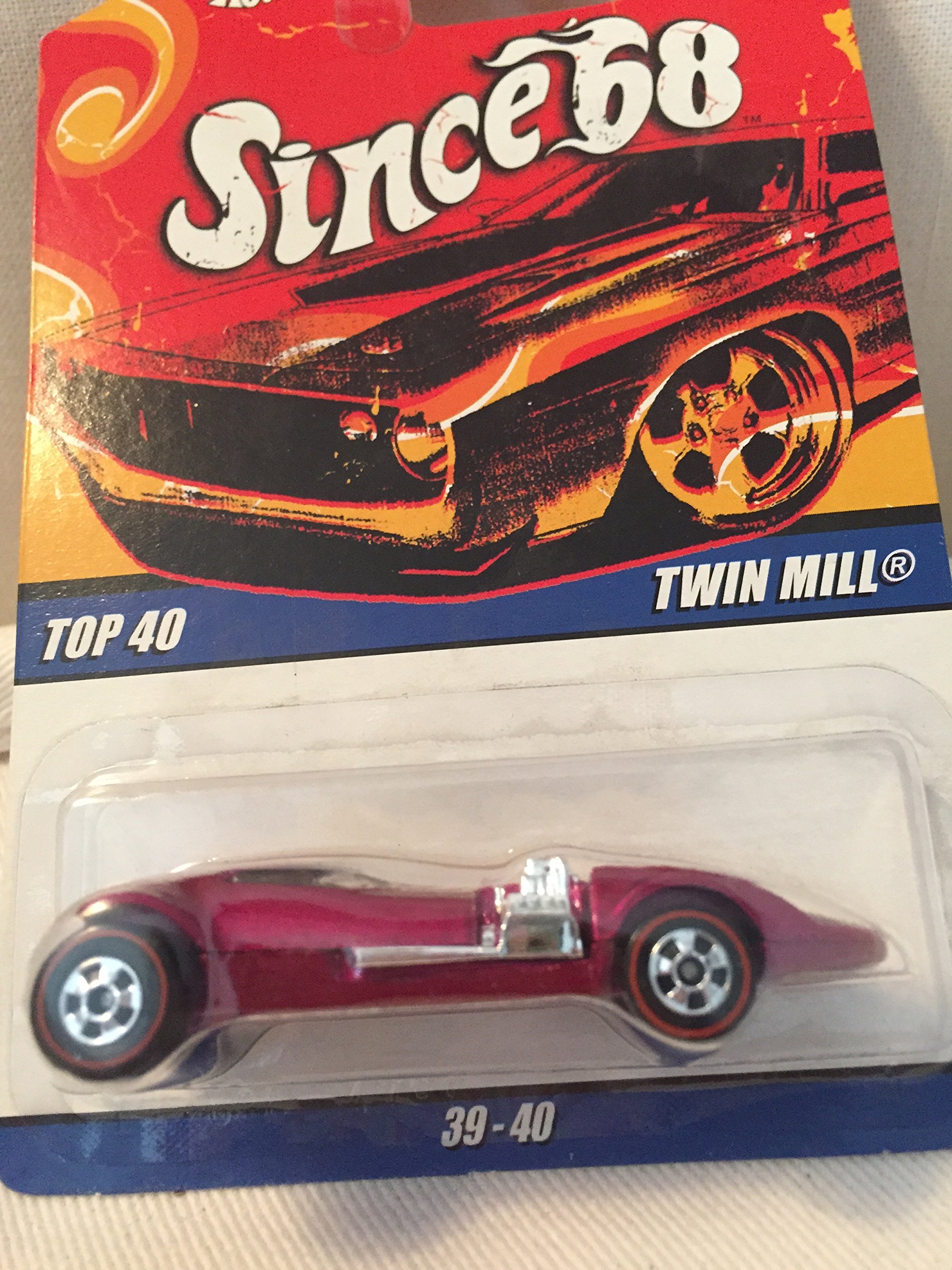 Amazon.com: Hot Wheels Since 68 Top 40 Twin Mill Diecast Car 1:64