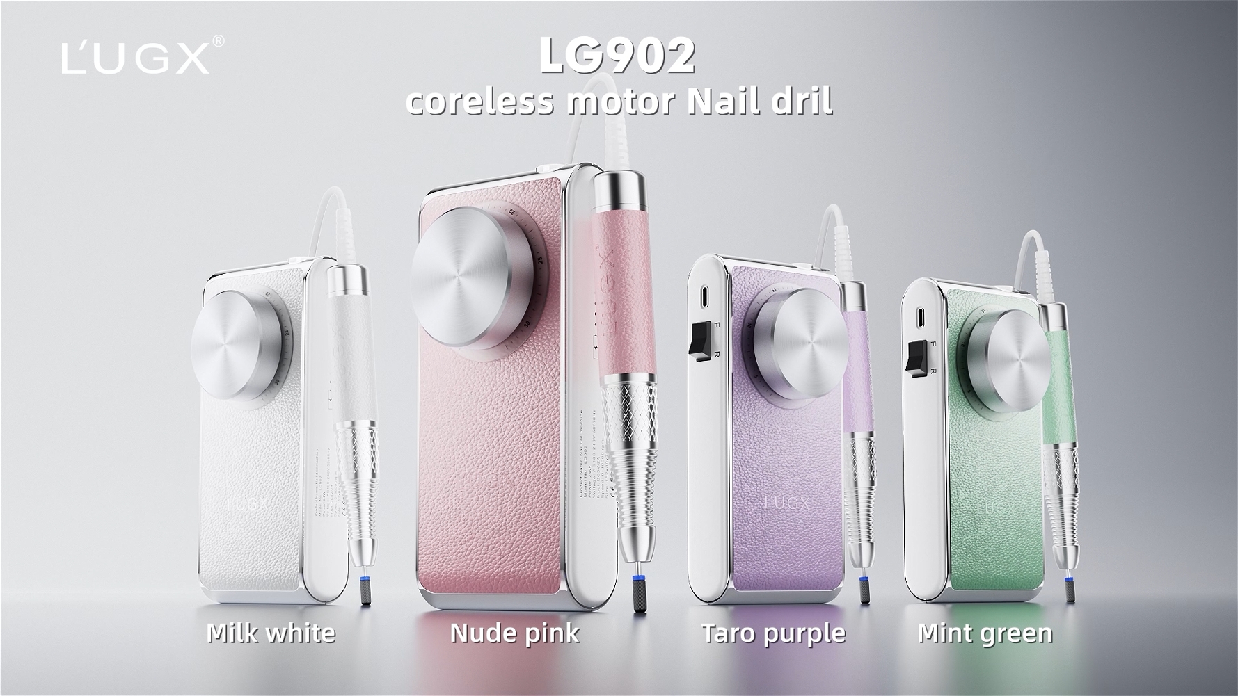 Amazon.com: L'UGX Professional Nail Drill 30000RPM, Cordless