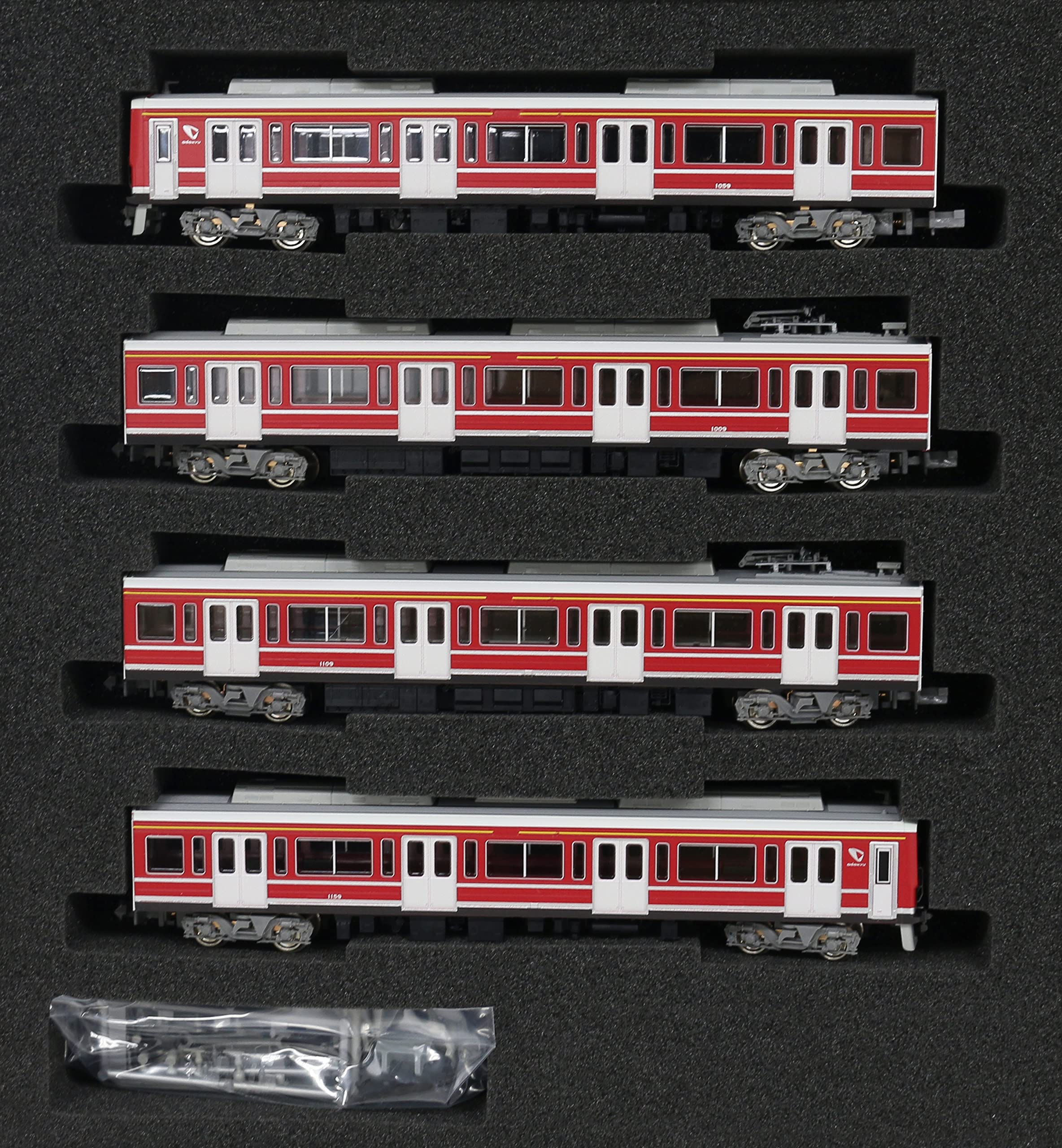 Amazon | グリーンマックス Nゲージ 小田急1000形 赤 4両編成セット