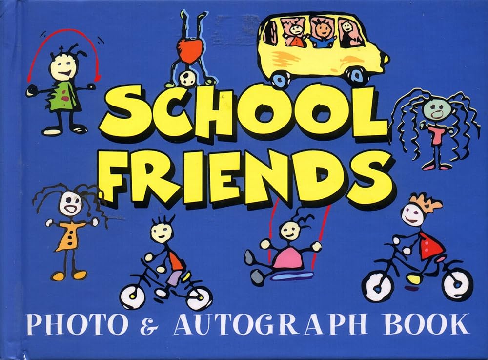 School Friends: Photo and Autograph Book: Nichols: 9781577551072