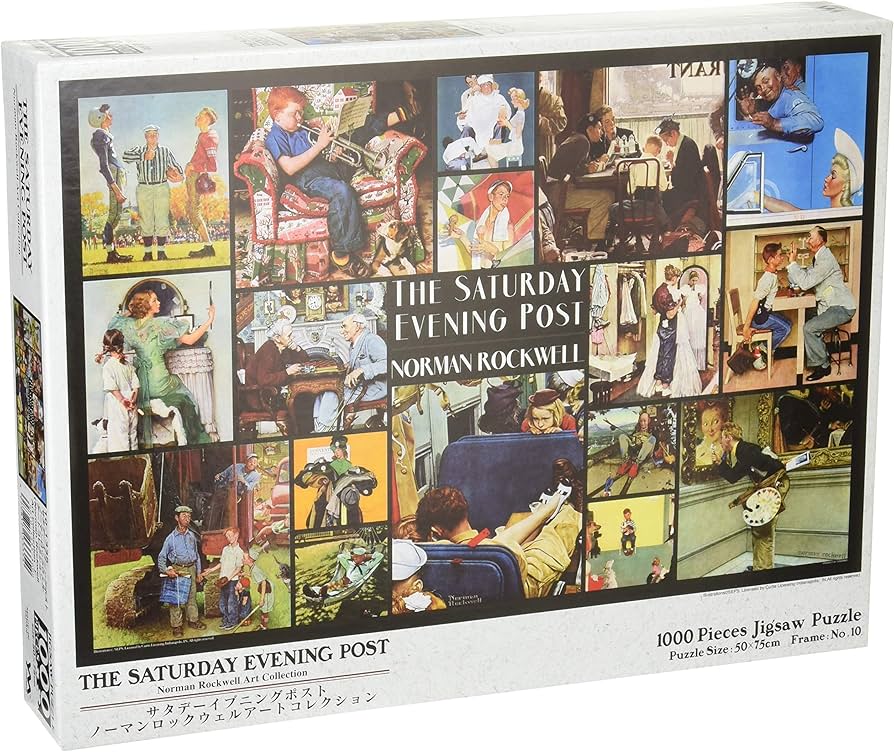 Amazon.co.jp: 1000ピース ジグソーパズル サタデーイブニングポスト