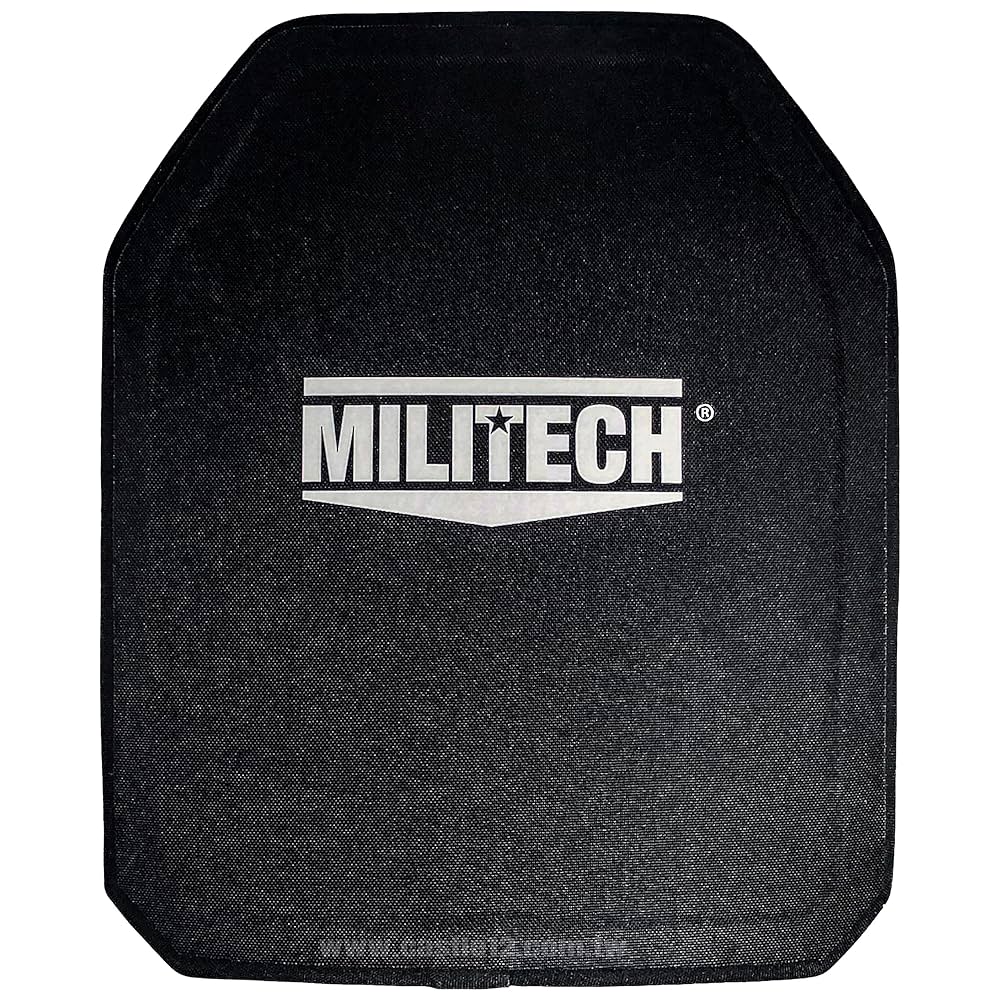 NIJ III レベル3 防弾プレート Mサイズ 実物 PE製 Newtech NIJ III