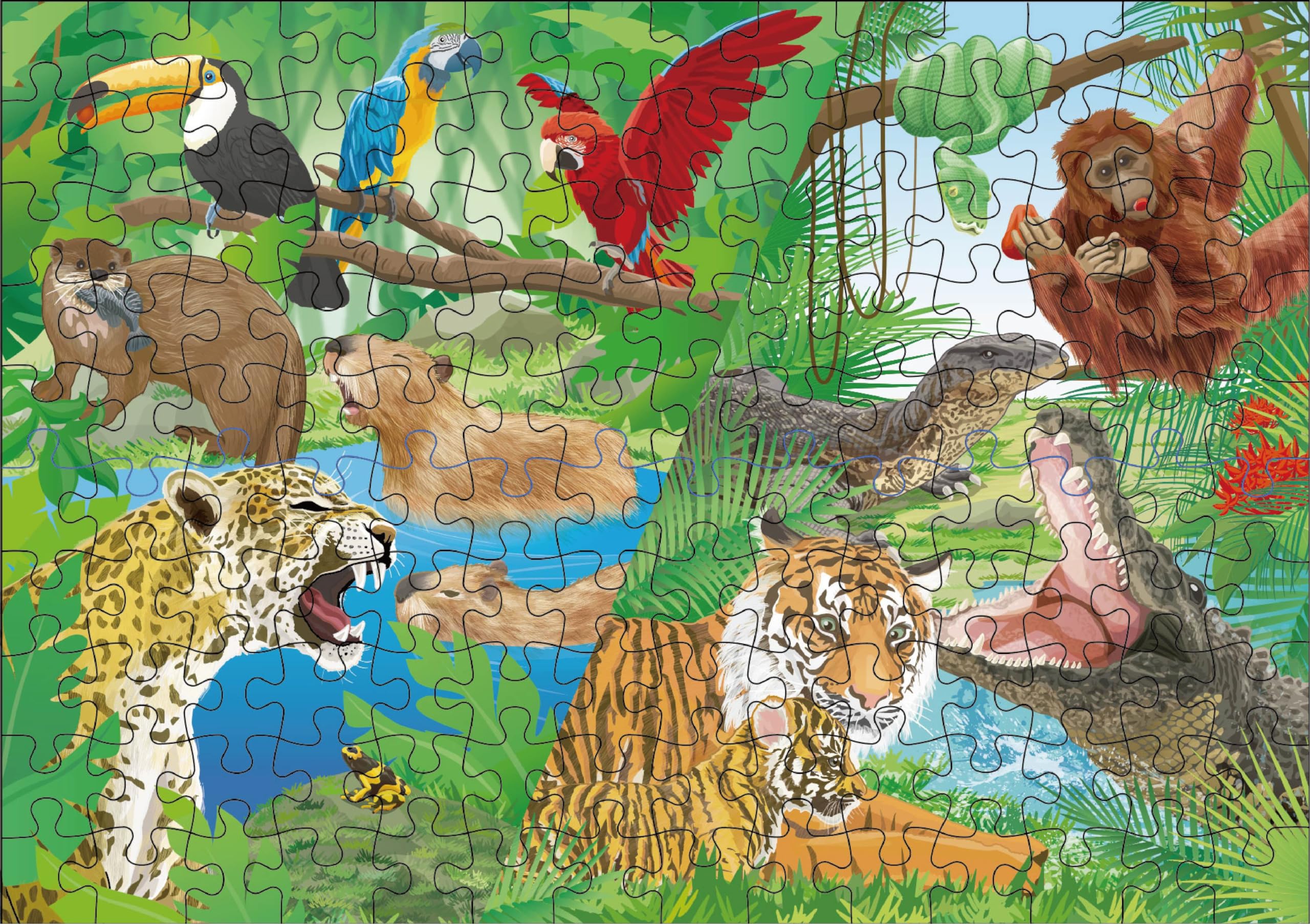 Amazon | くもん出版(KUMON PUBLISHING) くもんのジグソーパズル STEP5