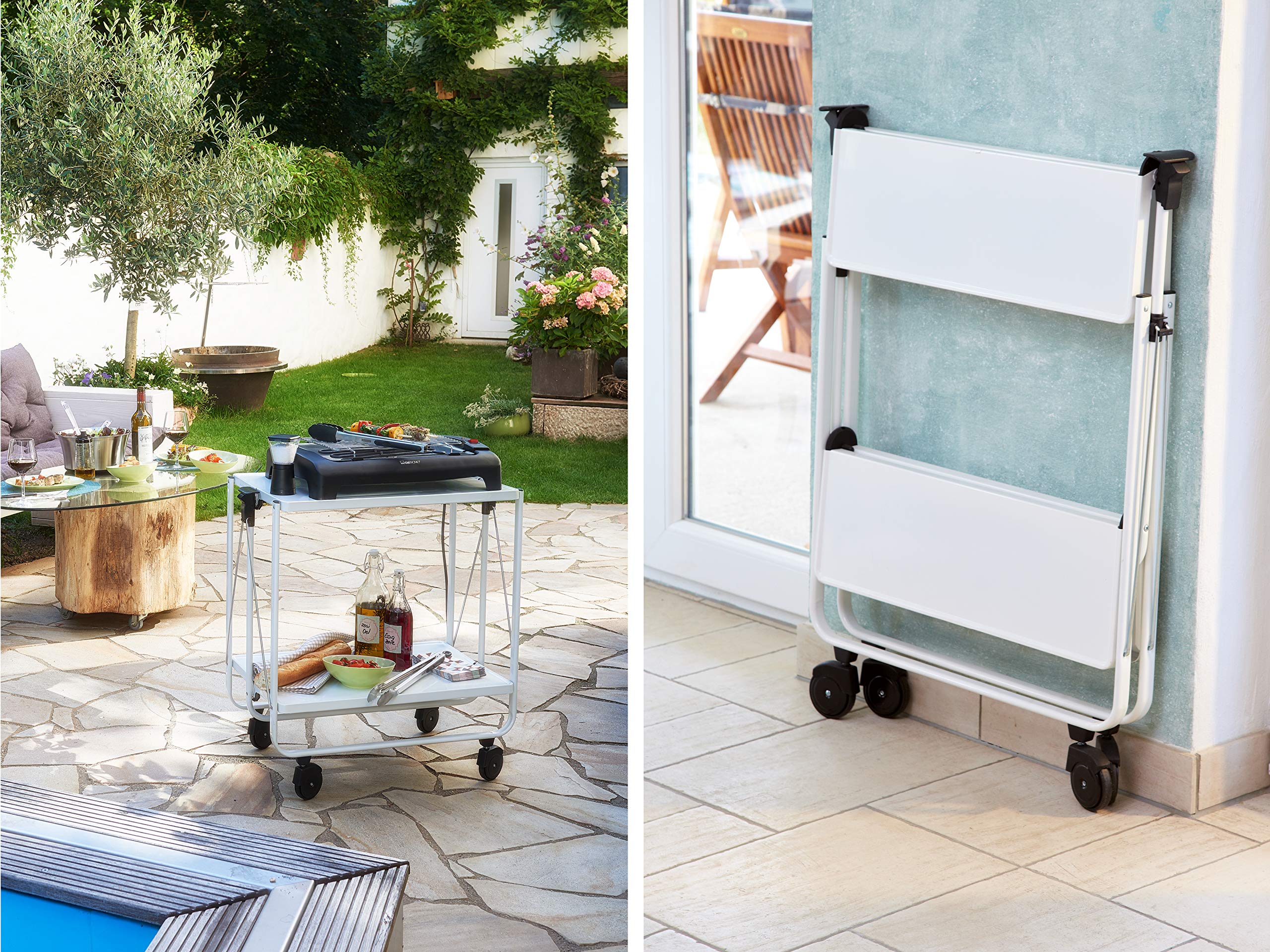 Amazon｜ライフハイト(Leifheit)【サイドカー ホワイト 62072 】サイド