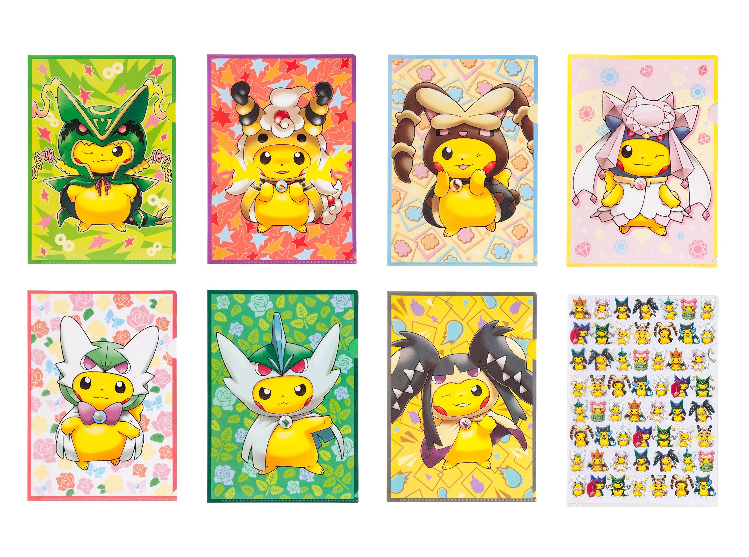 Amazon.co.jp: ポケモンセンターオリジナル A4クリアファイルセット