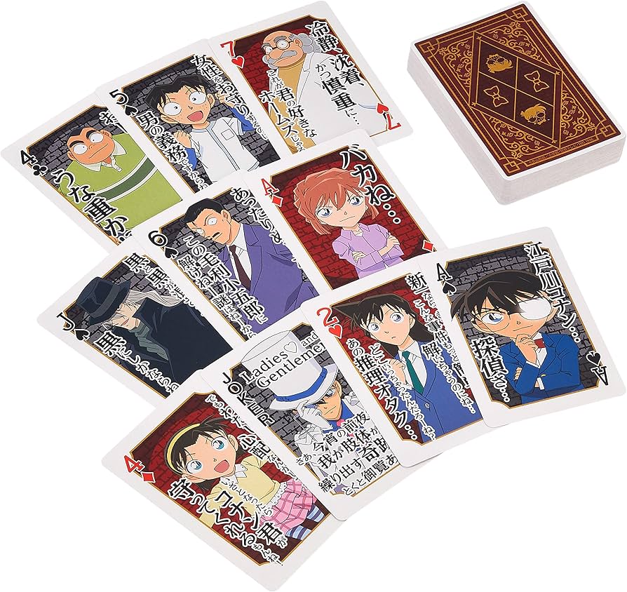 Amazon.co.jp: エンスカイ 名探偵コナン 名言トランプ 14857 : Toys