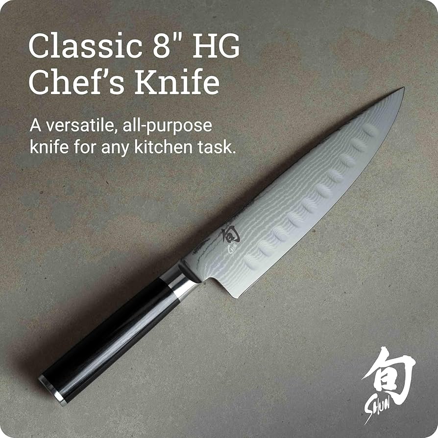 Amazon｜貝印 旬 Classic シェフズナイフ 200mm 牛刀 ディンプル KAI