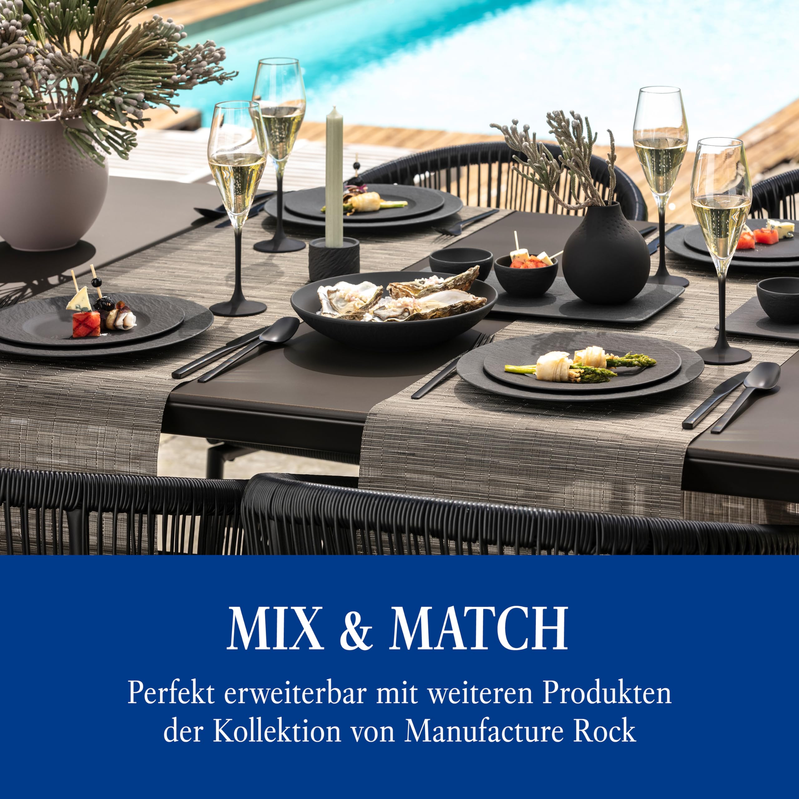 Amazon.co.jp: Villeroy & Boch 製造ロック 4点 エレガントなボウル