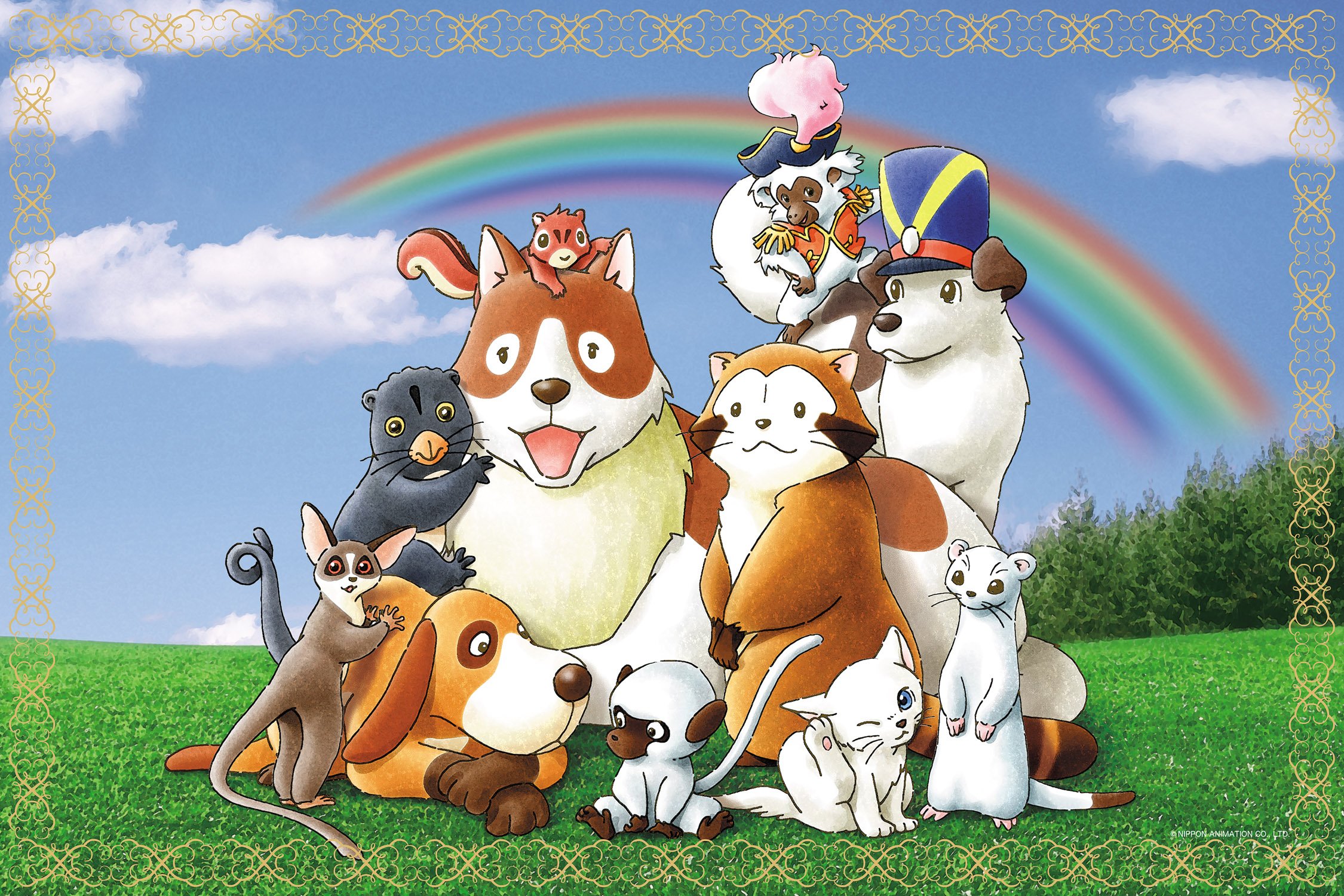 Amazon.co.jp: 1000ピース ジグソーパズル 世界名作劇場 虹色の夢