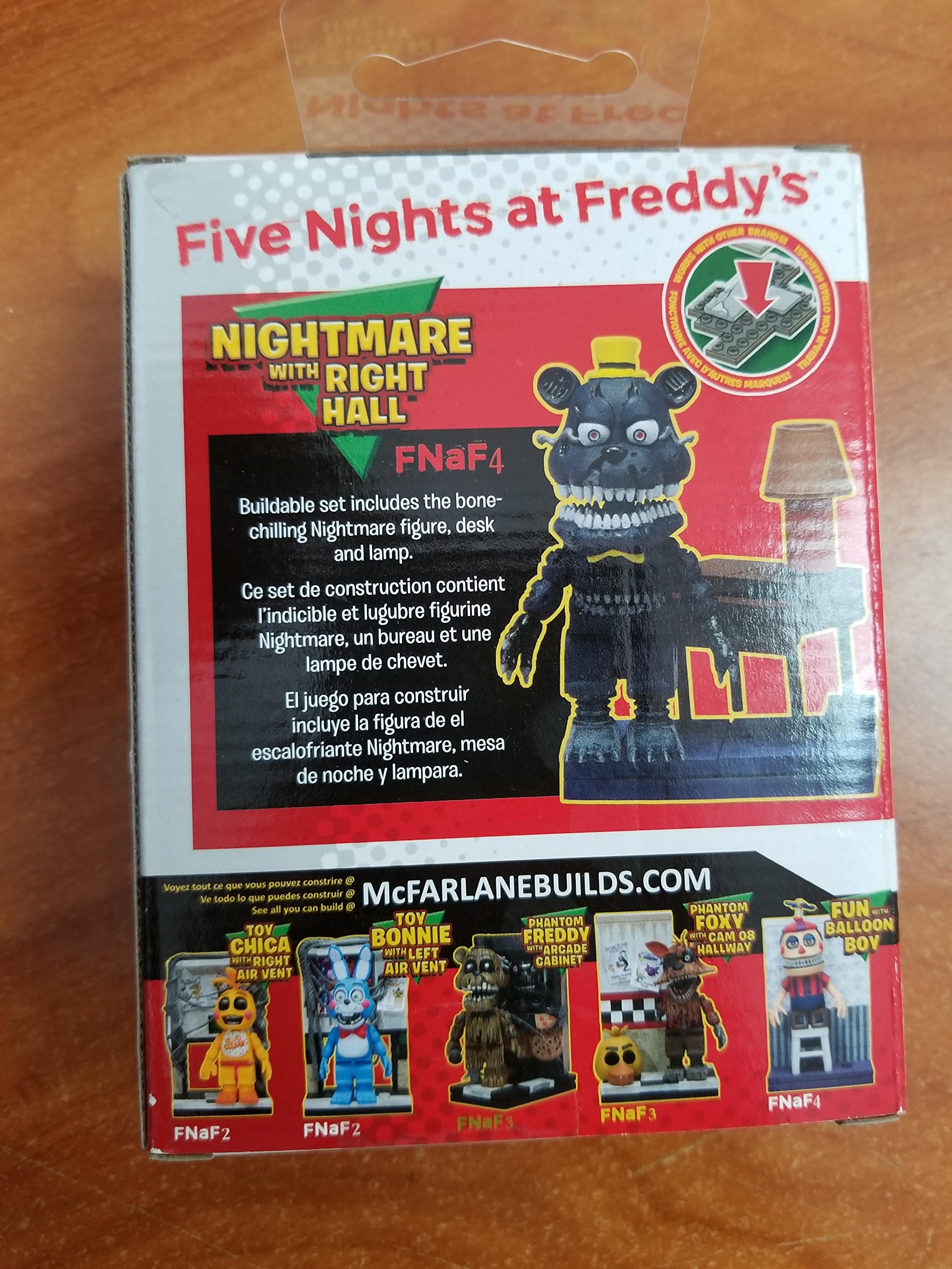 Amazon.com: McFarlane Toys Five Nights at Freddy's Micro Right