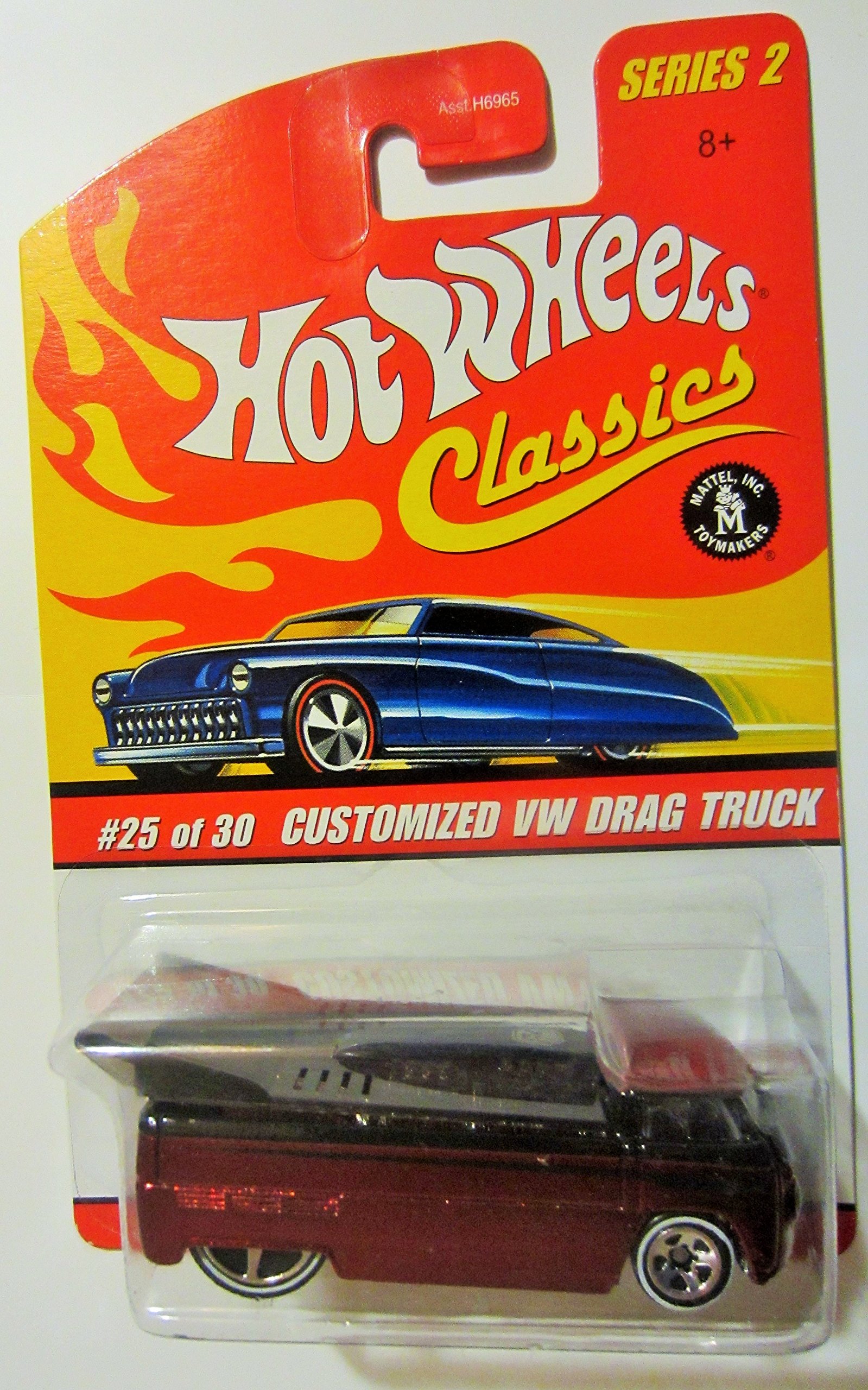 Amazon.com: Hot Wheels Classics Series 2 Customized Red VW Drag