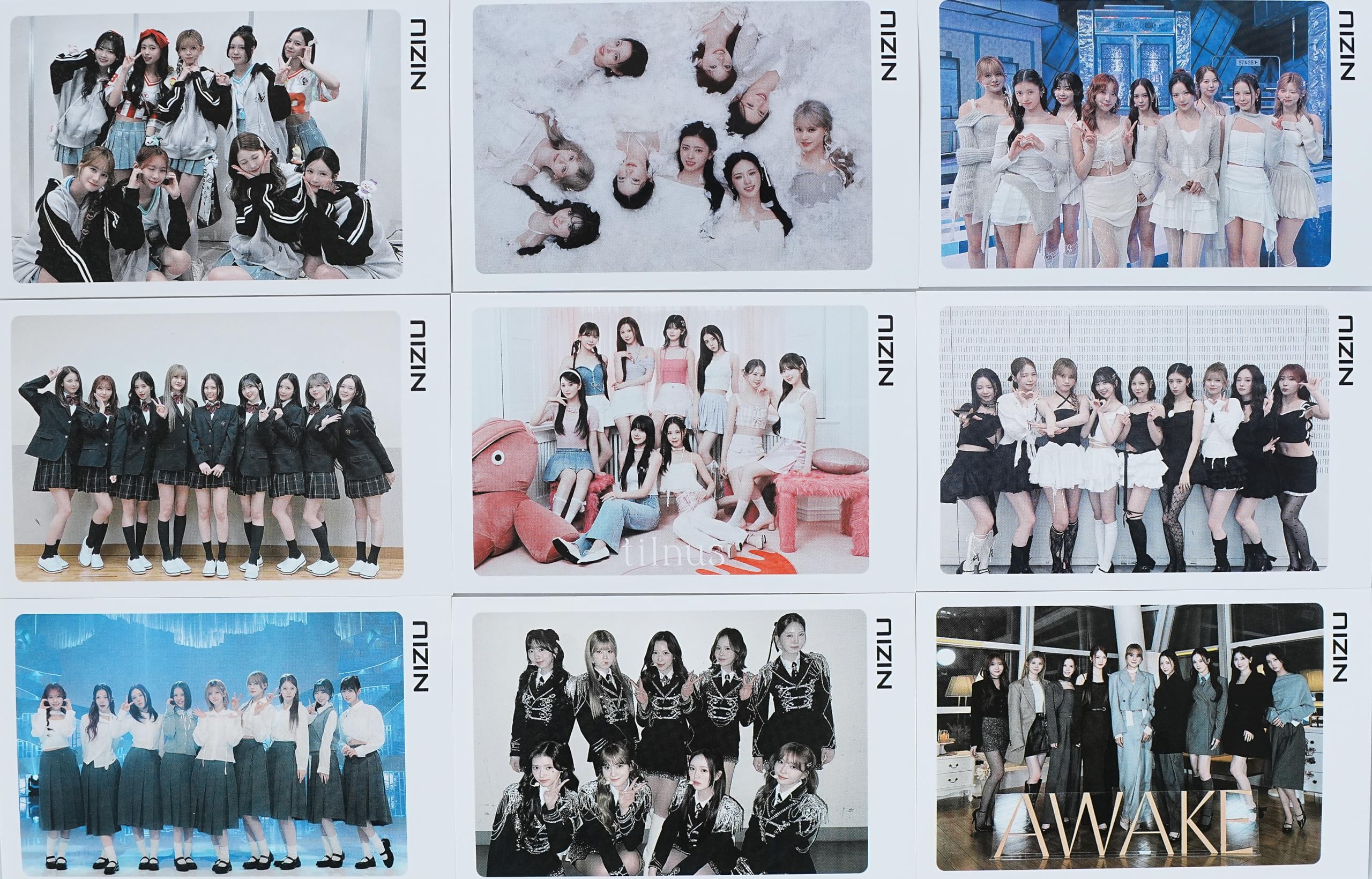 Amazon.co.jp: NiziU ニジュー グッズ フォトメッセージカード 56枚