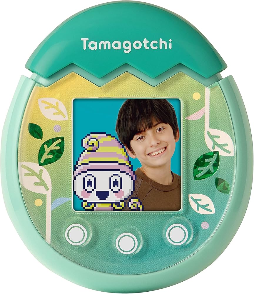 Amazon.com: Tamagotchi Pix - Nature (Green) : Toys & Games