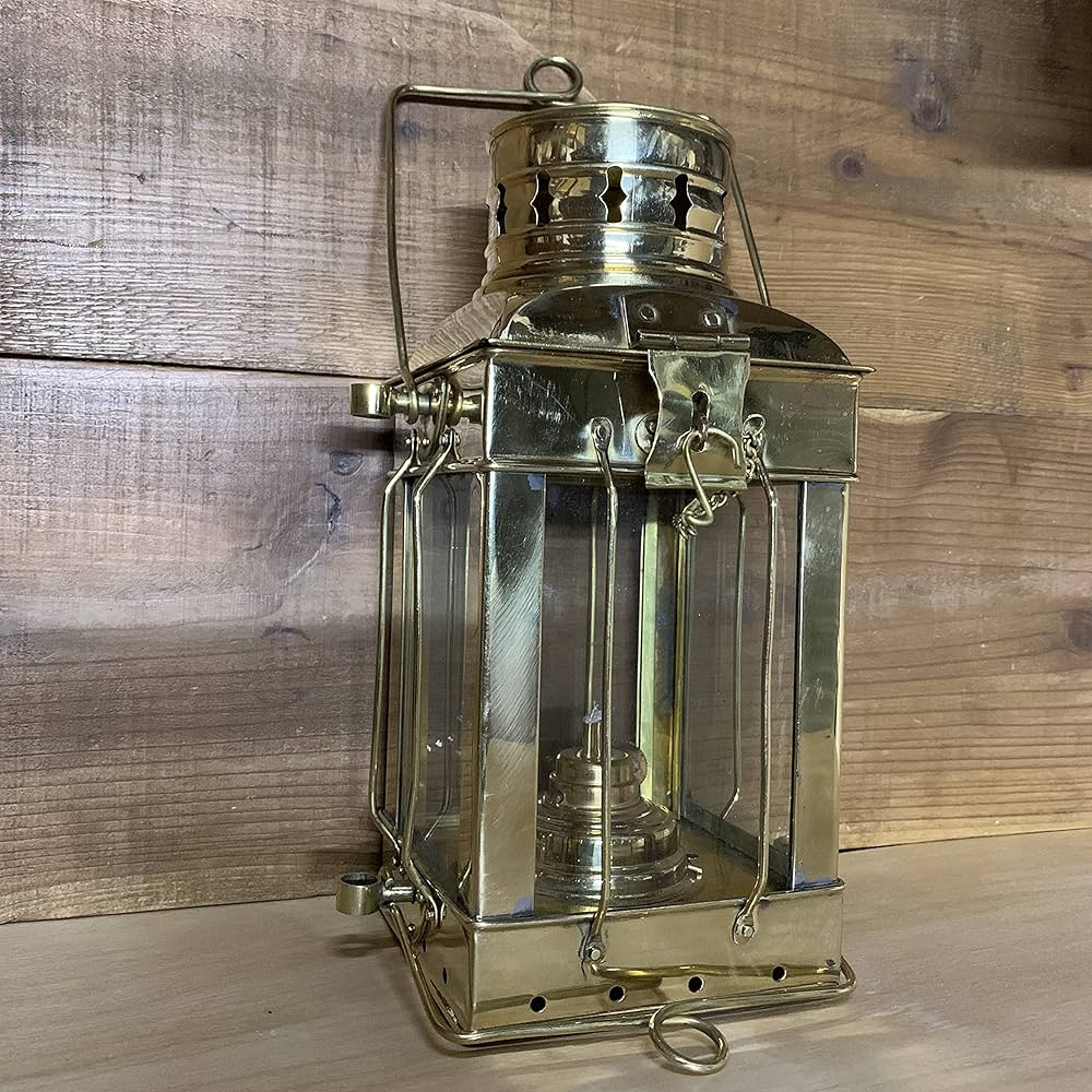 Amazon.co.jp: Roost Outdoors Brass Cargo Ship Oil Lantern (真鍮