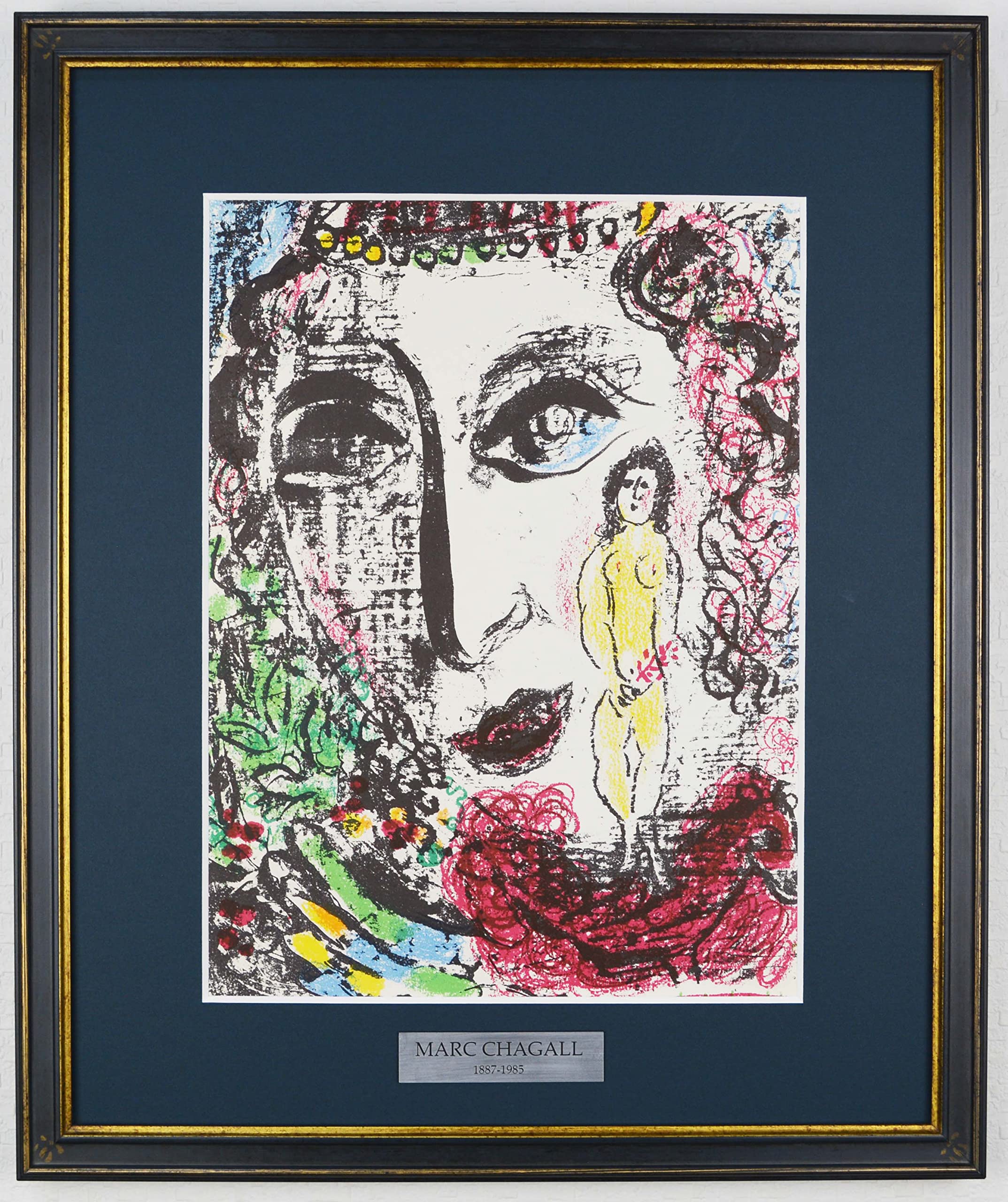 Amazon | マルク シャガール 『サーカスの幻【LITHOGRAPHE Ⅱ 1957