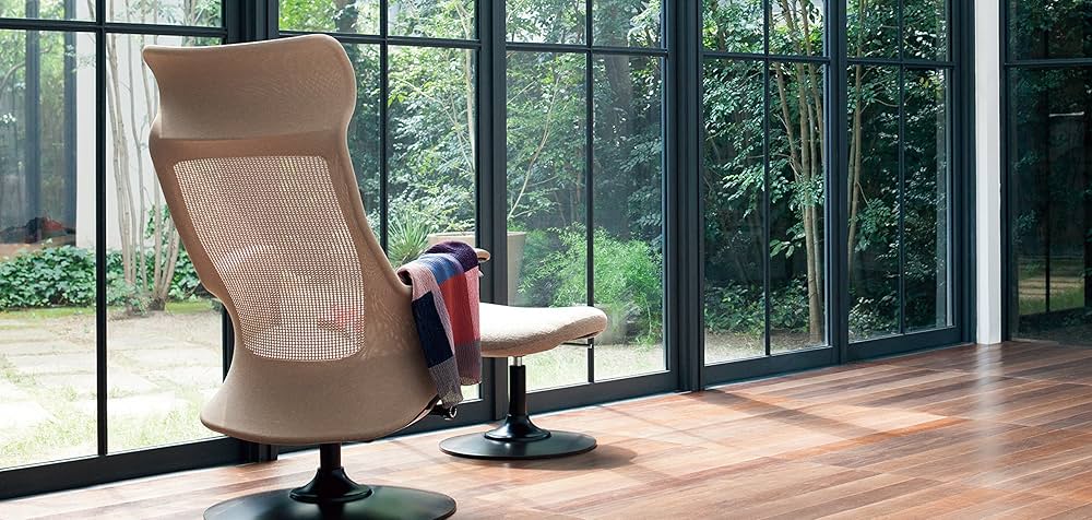 Amazon.co.jp: オカムラ ルシェロ オットマン アルミ脚 クロスシート