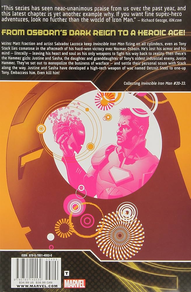 Amazon.com: Invincible Iron Man Omnibus, Vol. 2: 9780785145530
