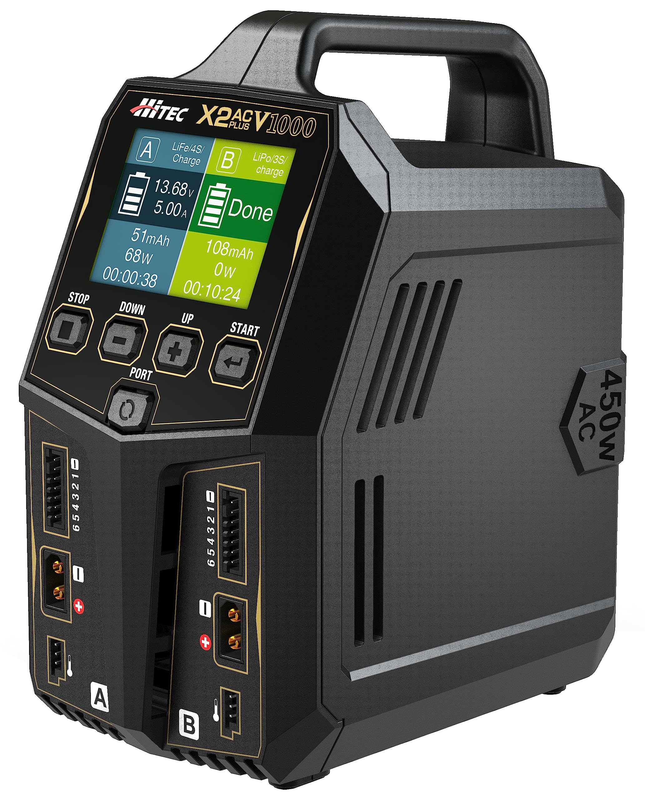 Amazon | ハイテック Multi Charger X2 AC PLUS V1000 リポ競技セット