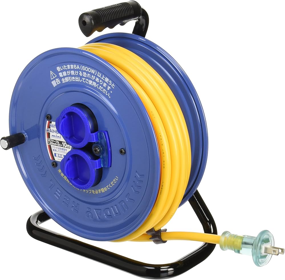 Amazon | ハタヤ(HATAYA) 屋外用サンデーレインボーリールミニ 10m 2P2