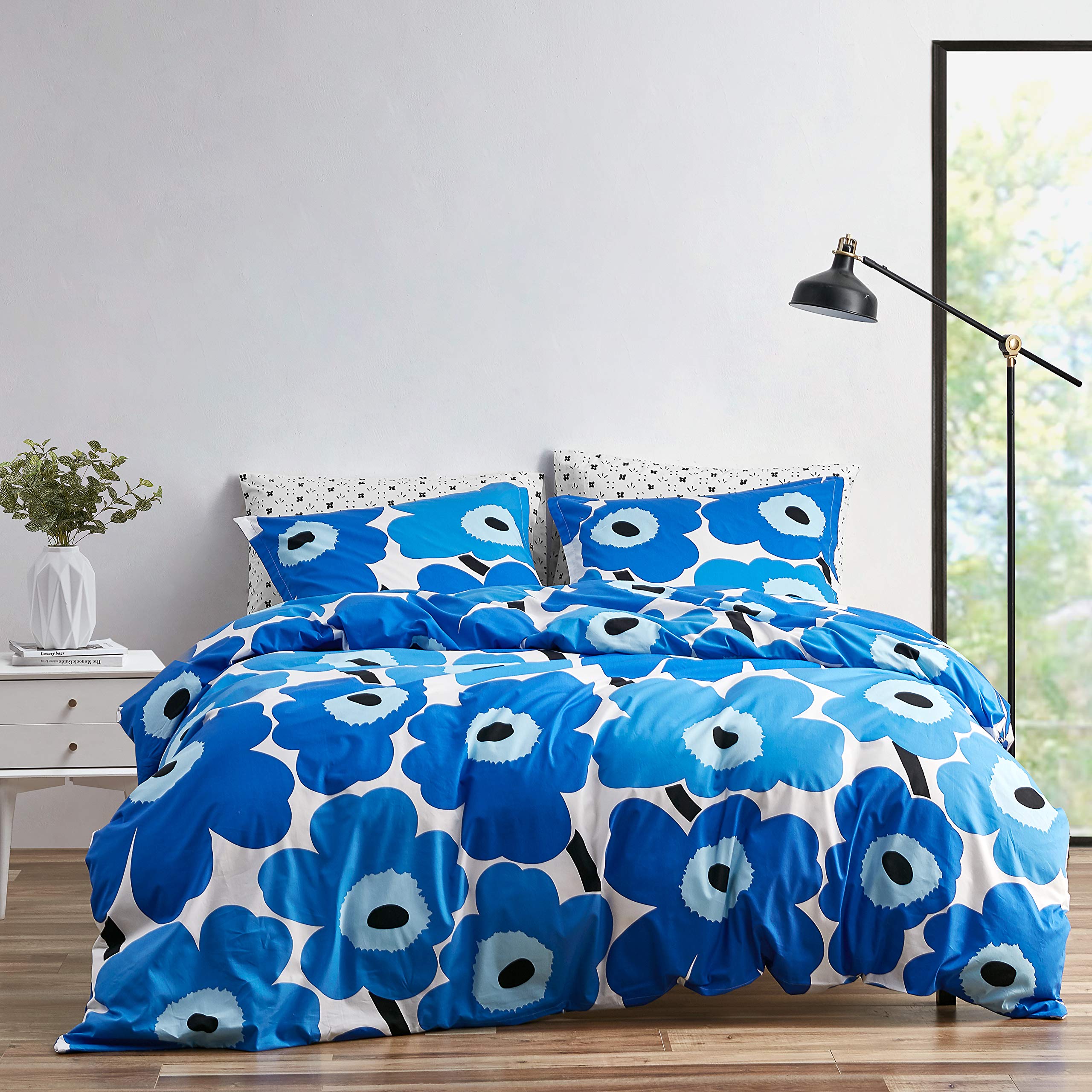 Amazon｜Marimekko - クイーン布団カバーセット コットン寝具 お揃いの