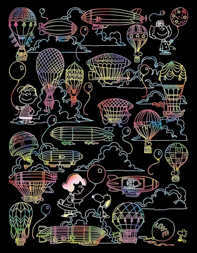 SNOOPY TRAVEL the WORLD (大人のためのヒーリングスクラッチアート