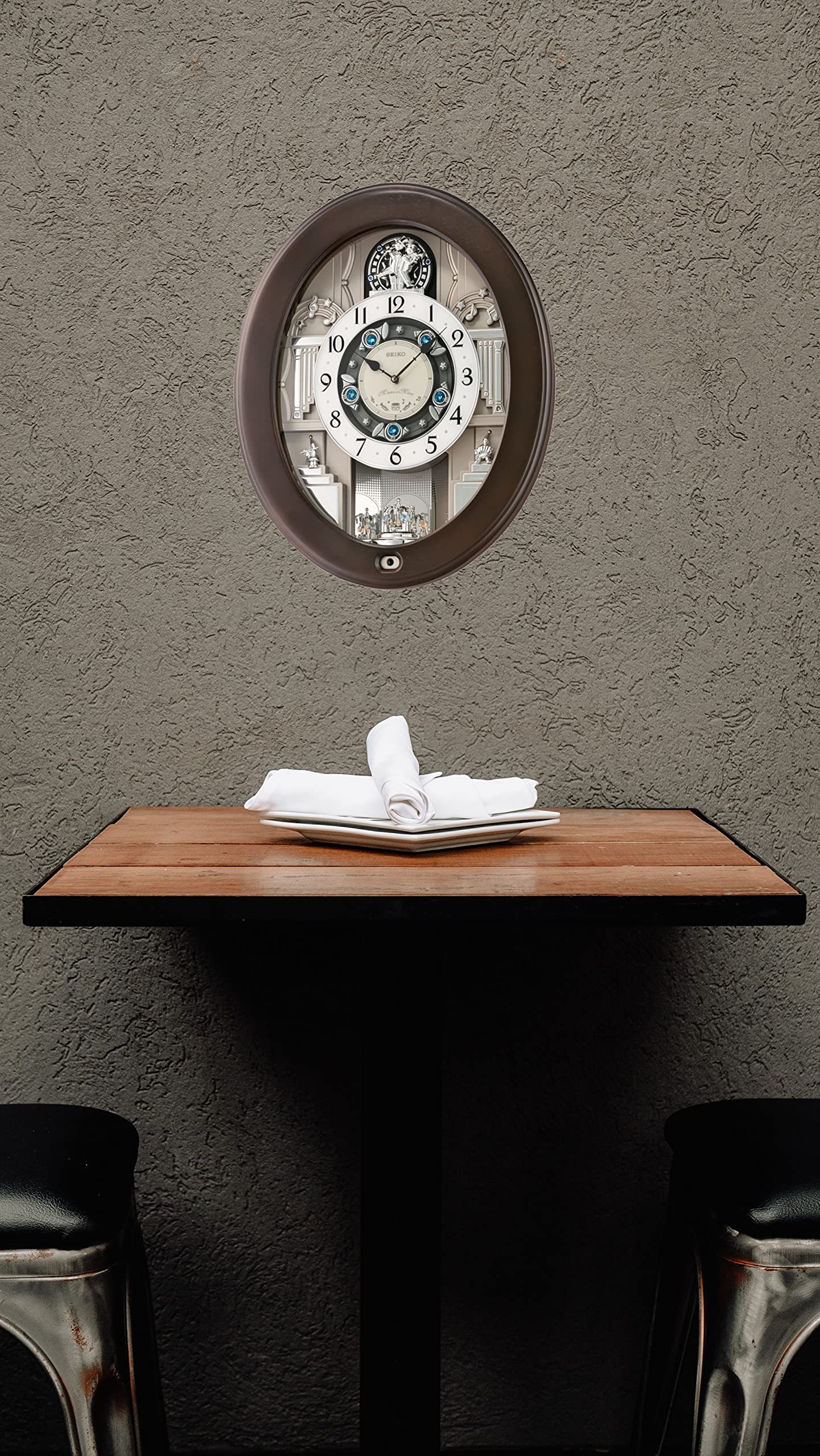 Amazon.co.jp: セイコー メロディーインモーション 掛け時計 パレード